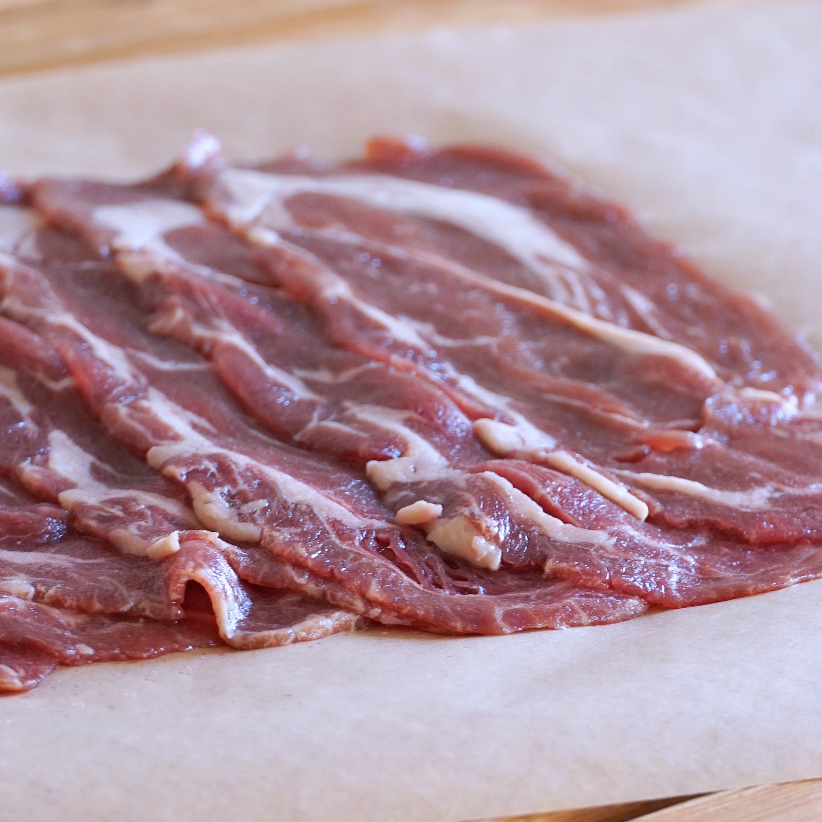 グラスフェッドビーフ プレミアム 牛肉 薄切り すき焼き用 牧草牛 (200g) ホライズンファームズ