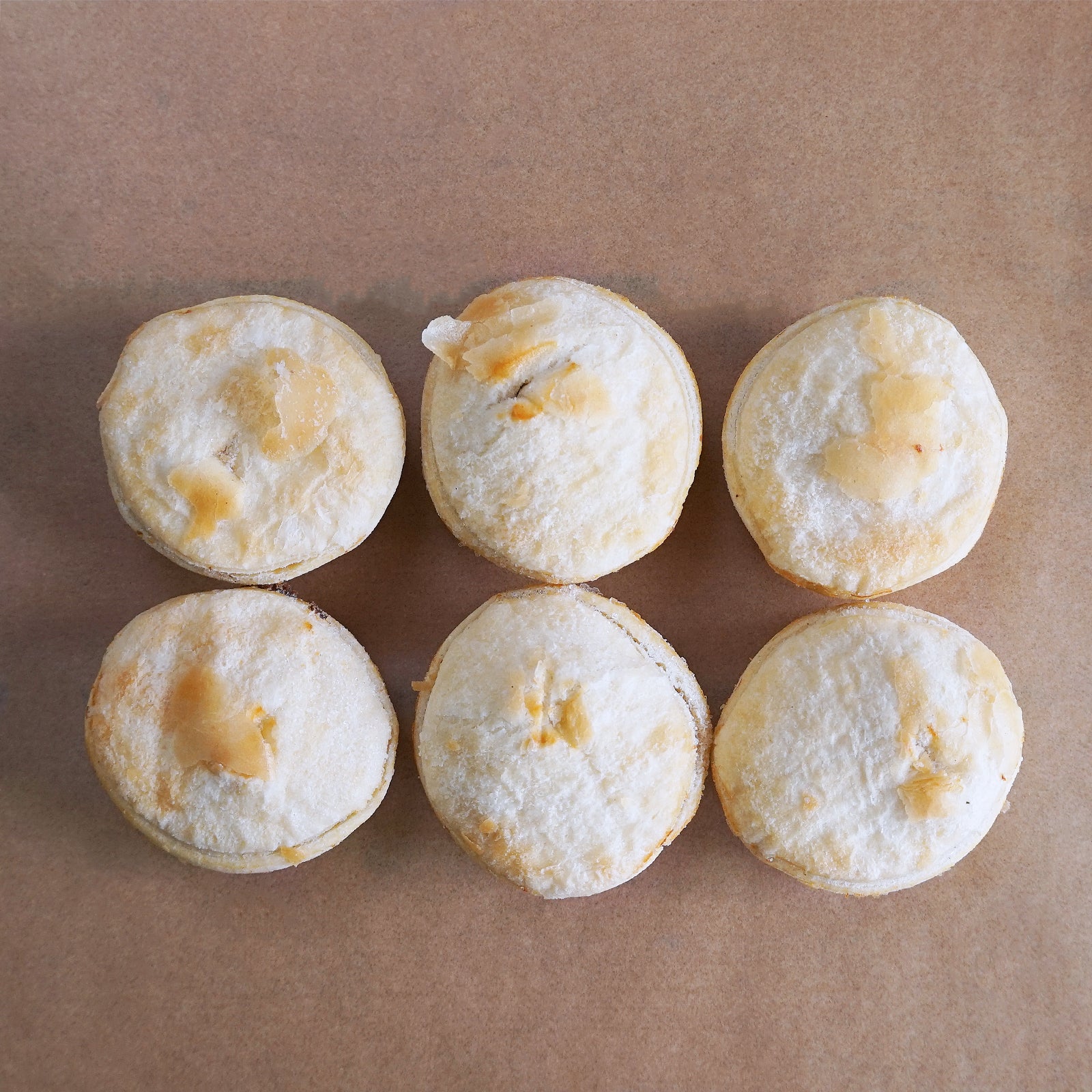 無添加 手作り ミニ ミートパイ 牛肉入り グラスフェッド ビーフ 牧草牛 オーストラリア産 訳あり (6個) ホライズンファームズ