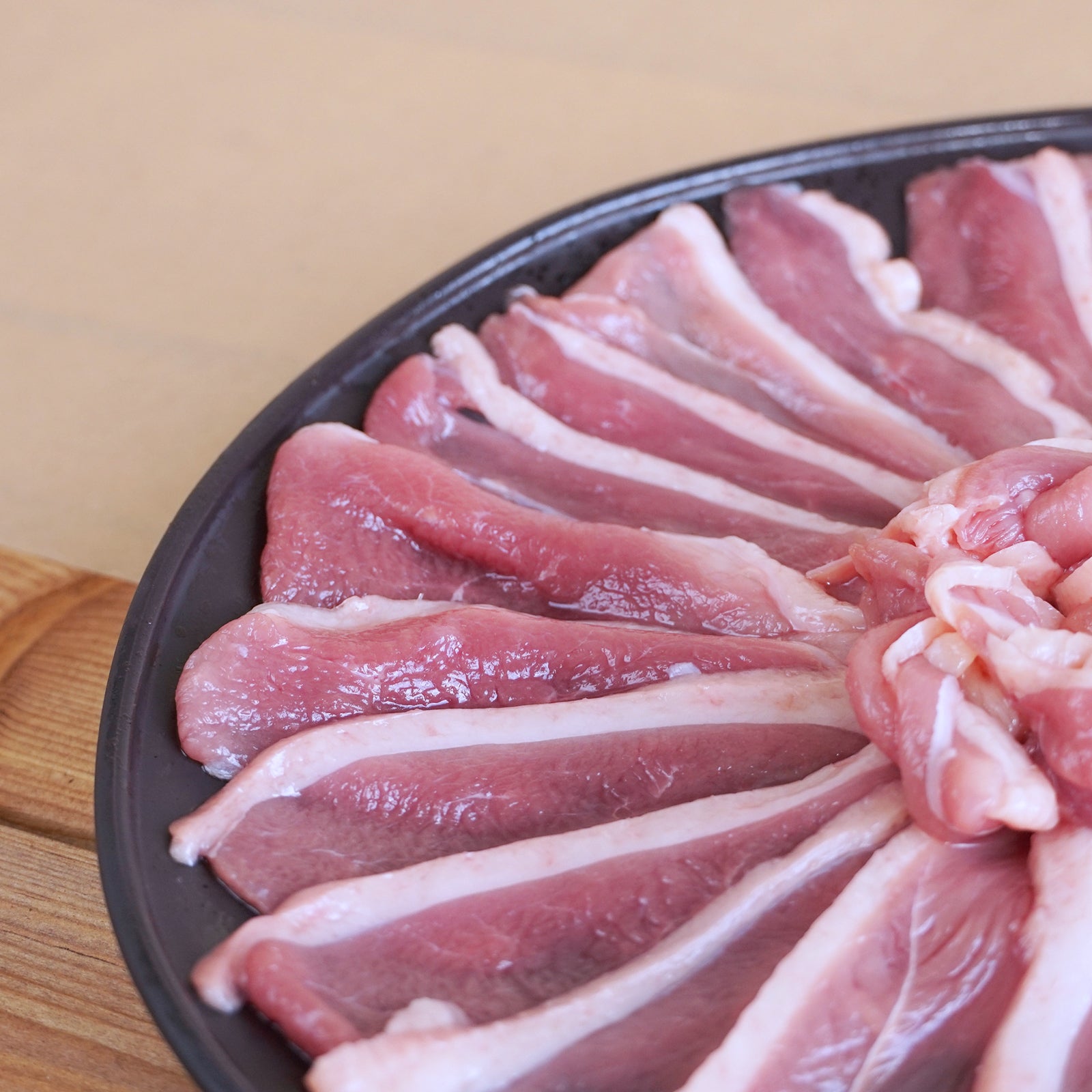 平飼い 合鴨 ロース むね肉 スライス フリーレンジ 放し飼い 京都産 (200g) ホライズンファームズ