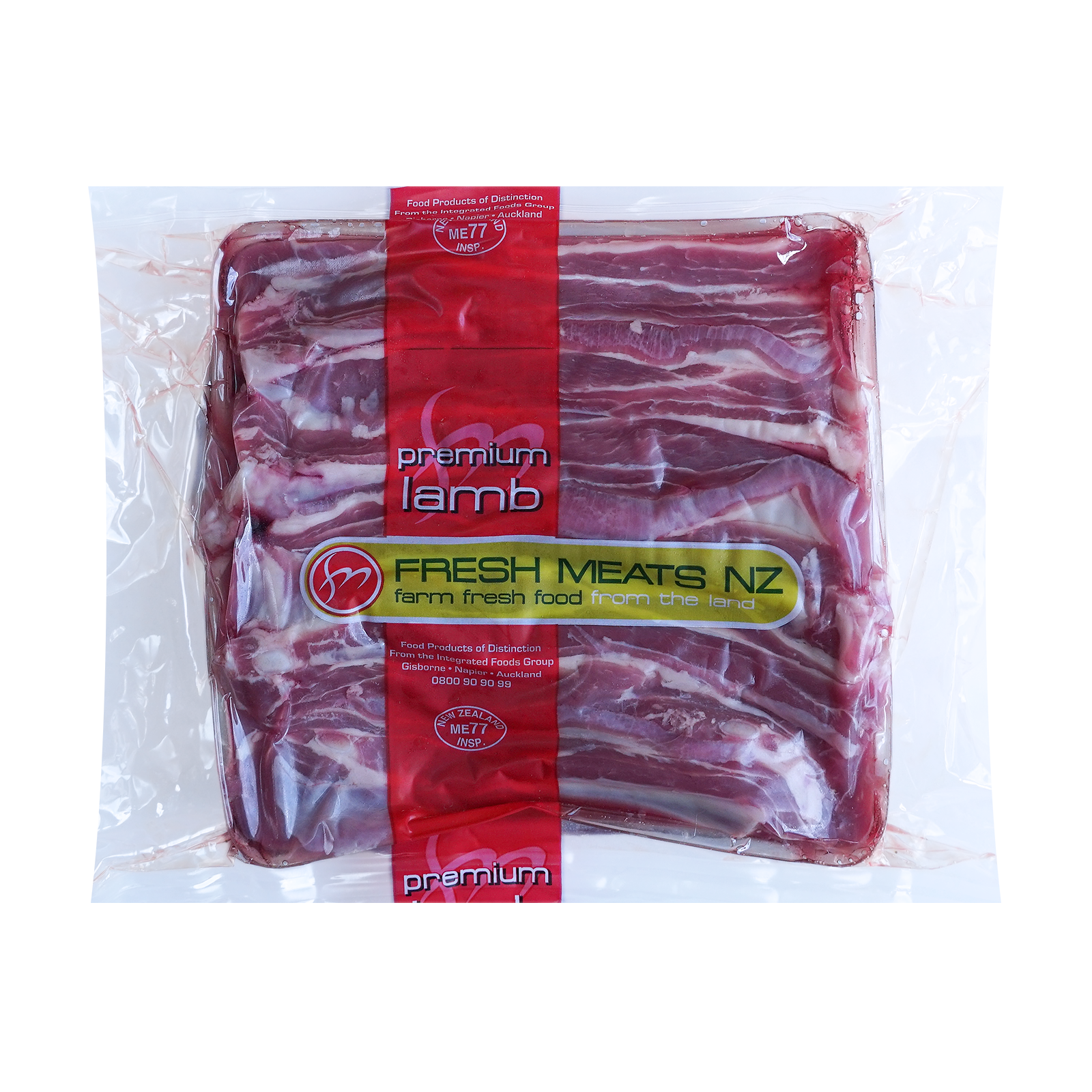 ニュージーランド産 ラム肉 スペアリブ (550g) ホライズンファームズ
