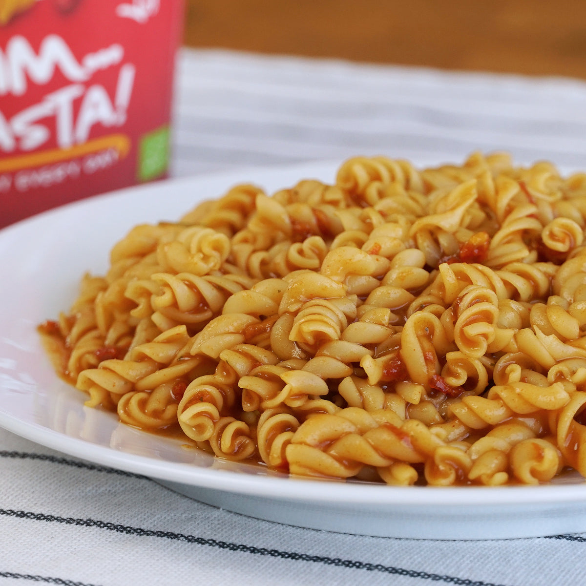 有機 JAS オーガニック 保存料不使用 インスタント パスタ アラビアータ トマト&チリ イタリア産 (70g)