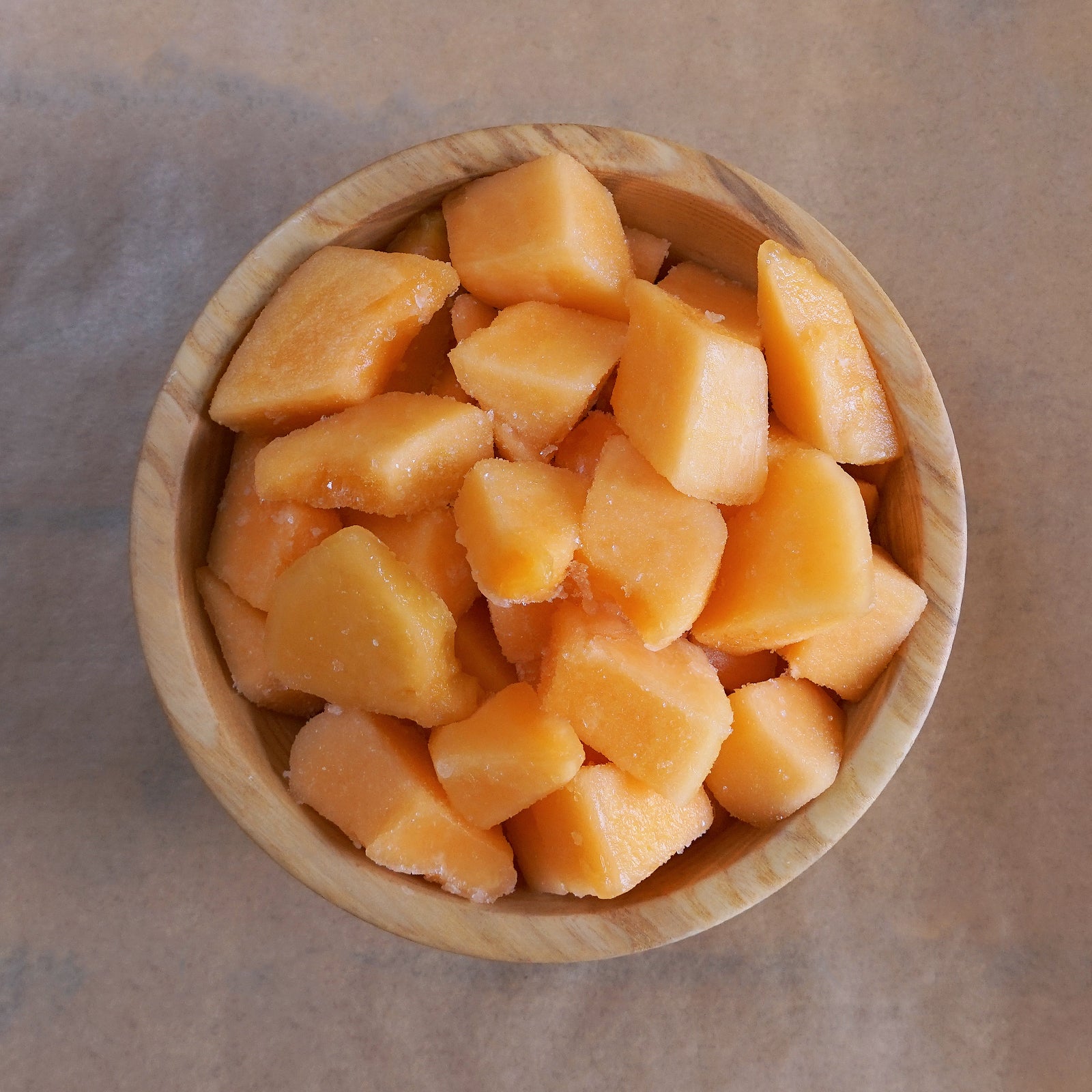 有機 JAS オーガニック 冷凍 マスクメロン レッド 赤肉 ベトナム産 化学物質不使用 (350g) 賞味期限:2026/2/20 ホライズンファームズ