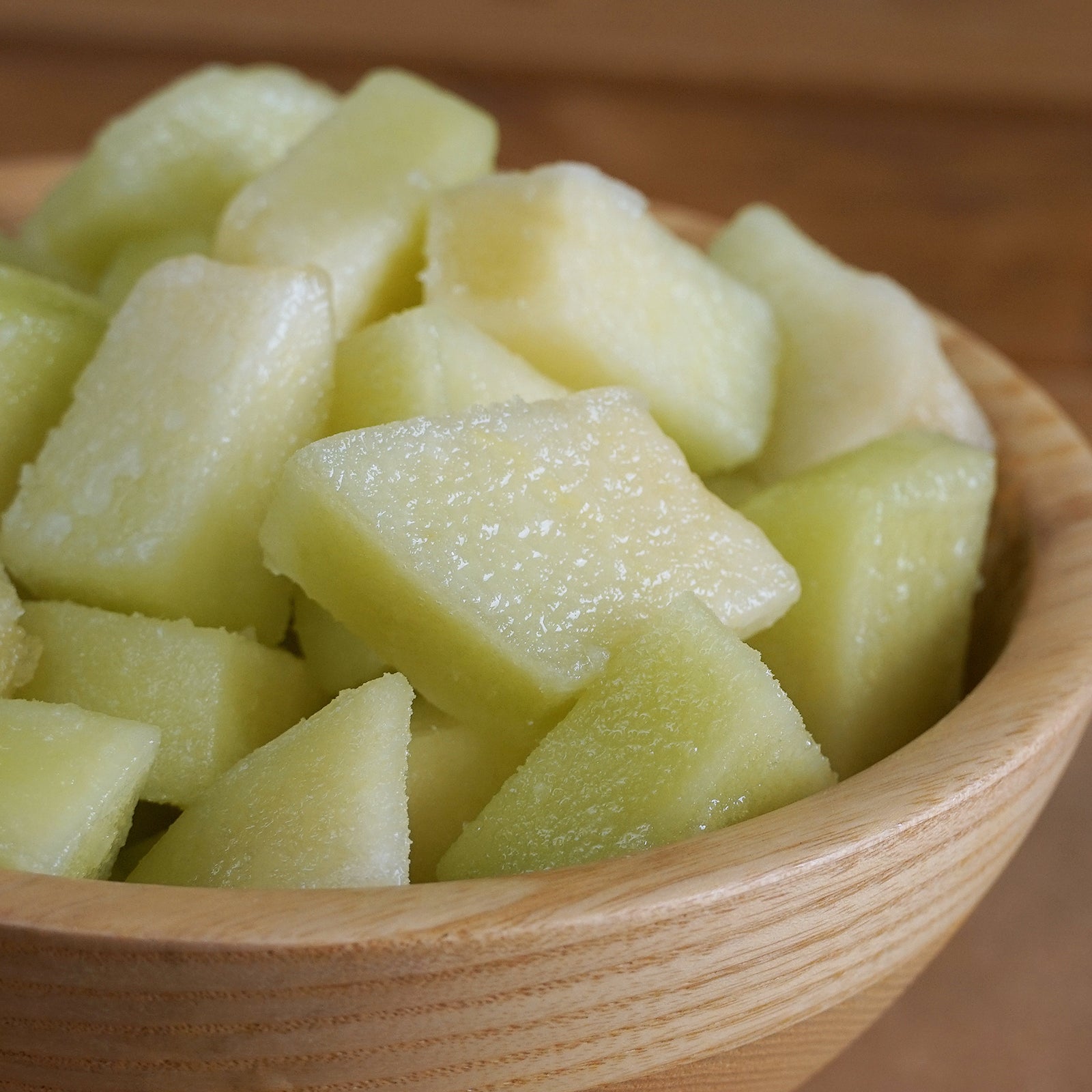 有機 JAS オーガニック 冷凍 マスクメロン グリーン 青肉 ベトナム産 化学物質不使用 (350g) 賞味期限:2026/3/29 ホライズンファームズ