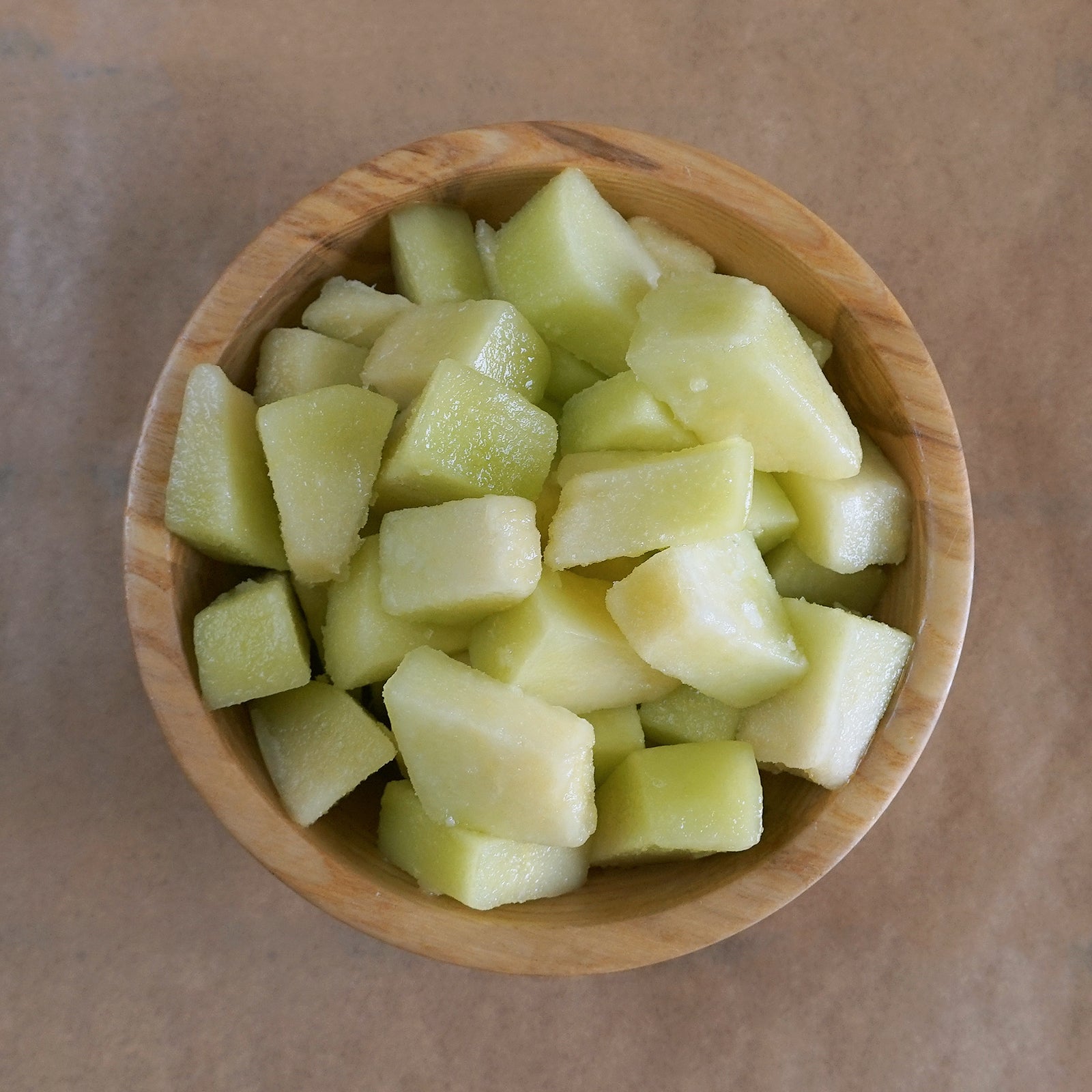 有機 JAS オーガニック 冷凍 マスクメロン グリーン 青肉 ベトナム産 化学物質不使用 (350g) 賞味期限:2026/3/29 ホライズンファームズ