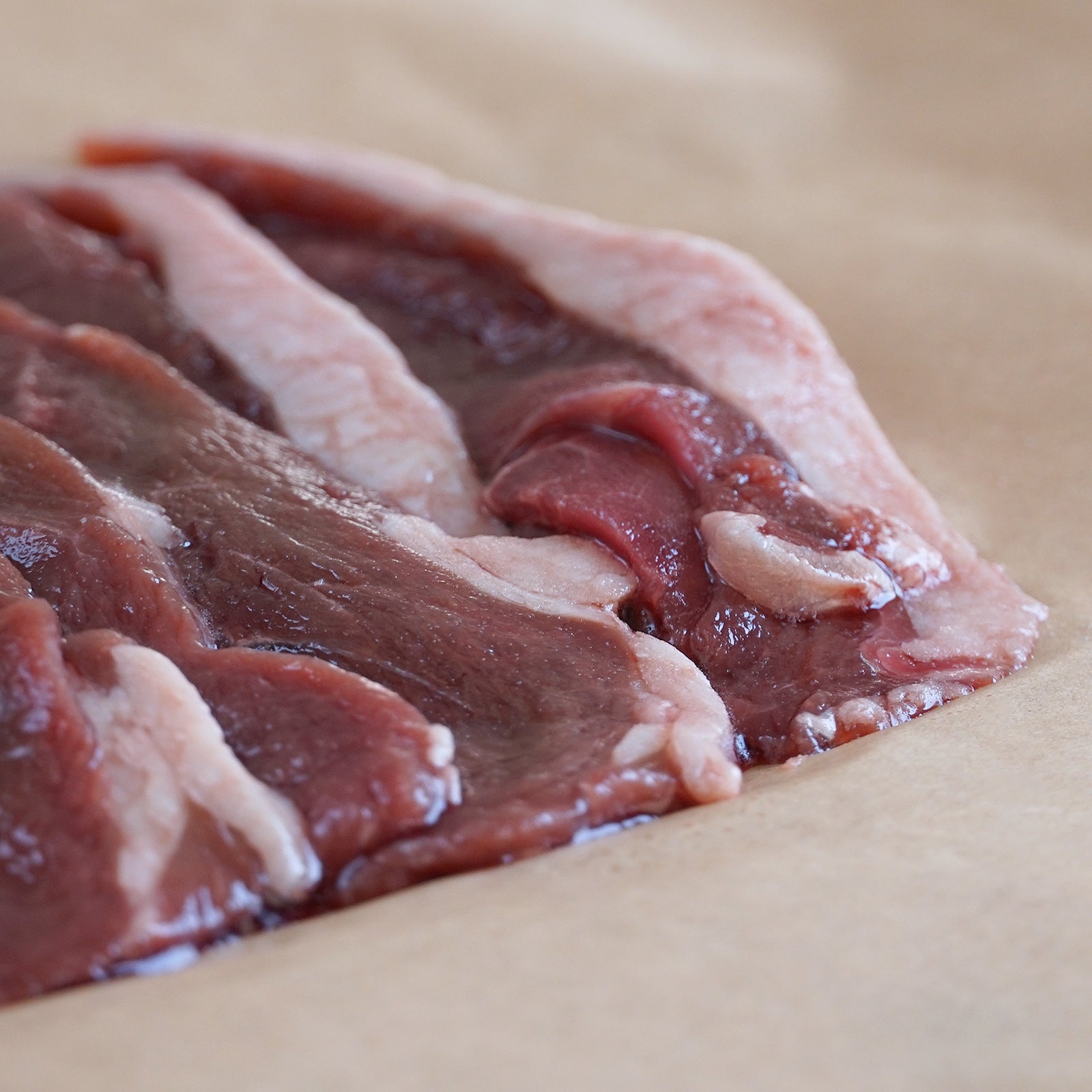 ジビエ 野生 鹿肉 ベニソン エゾシカ モモ肉 スライス 北海道産 (200g) ホライズンファームズ