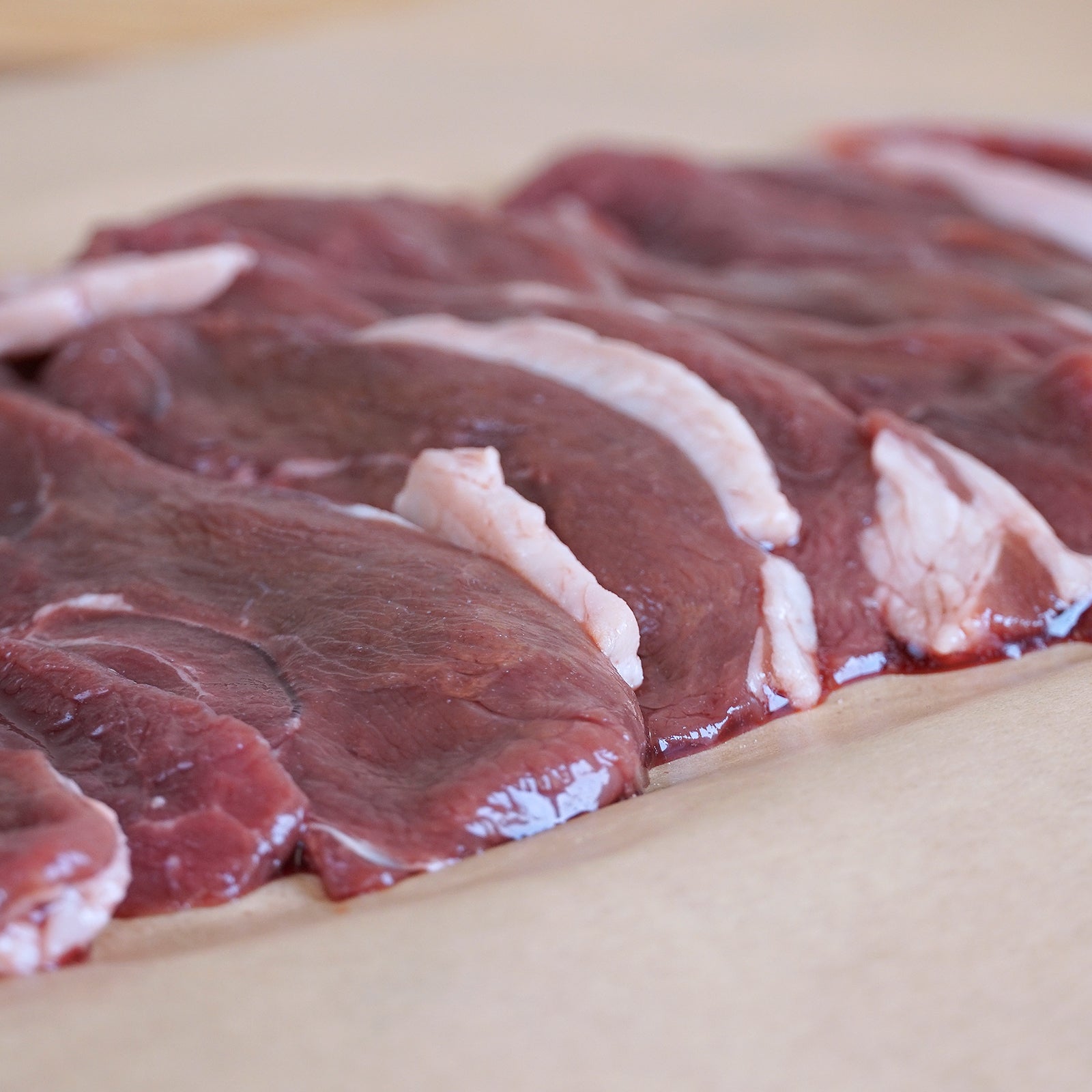 ジビエ 野生 鹿肉 ベニソン エゾシカ モモ肉 スライス 北海道産 (200g) ホライズンファームズ