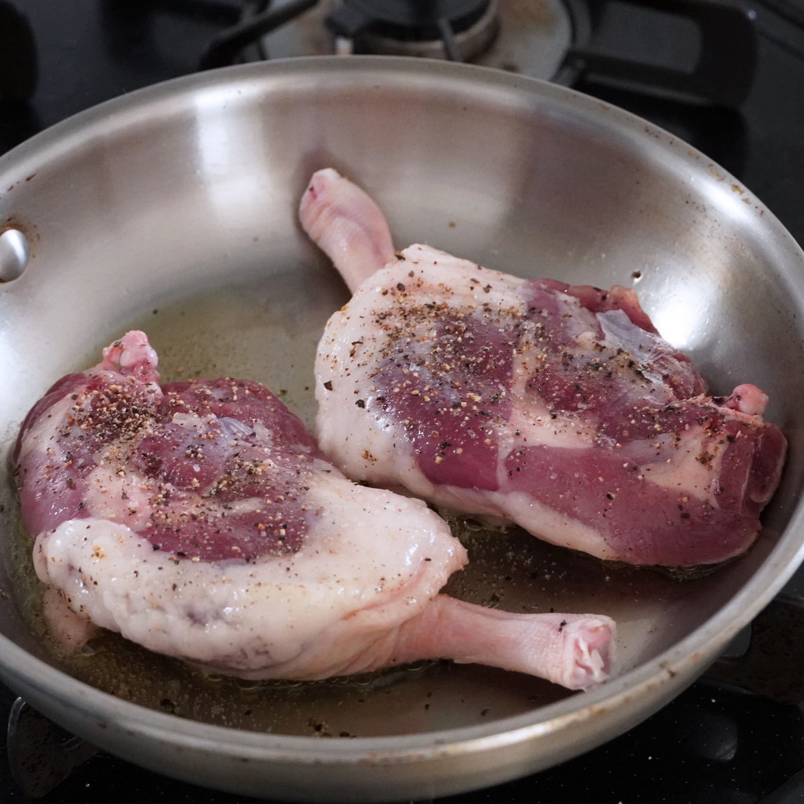 平飼い 合鴨 骨付き もも肉 フリーレンジ 放し飼い ニュージーランド産 (450g) ホライズンファームズ