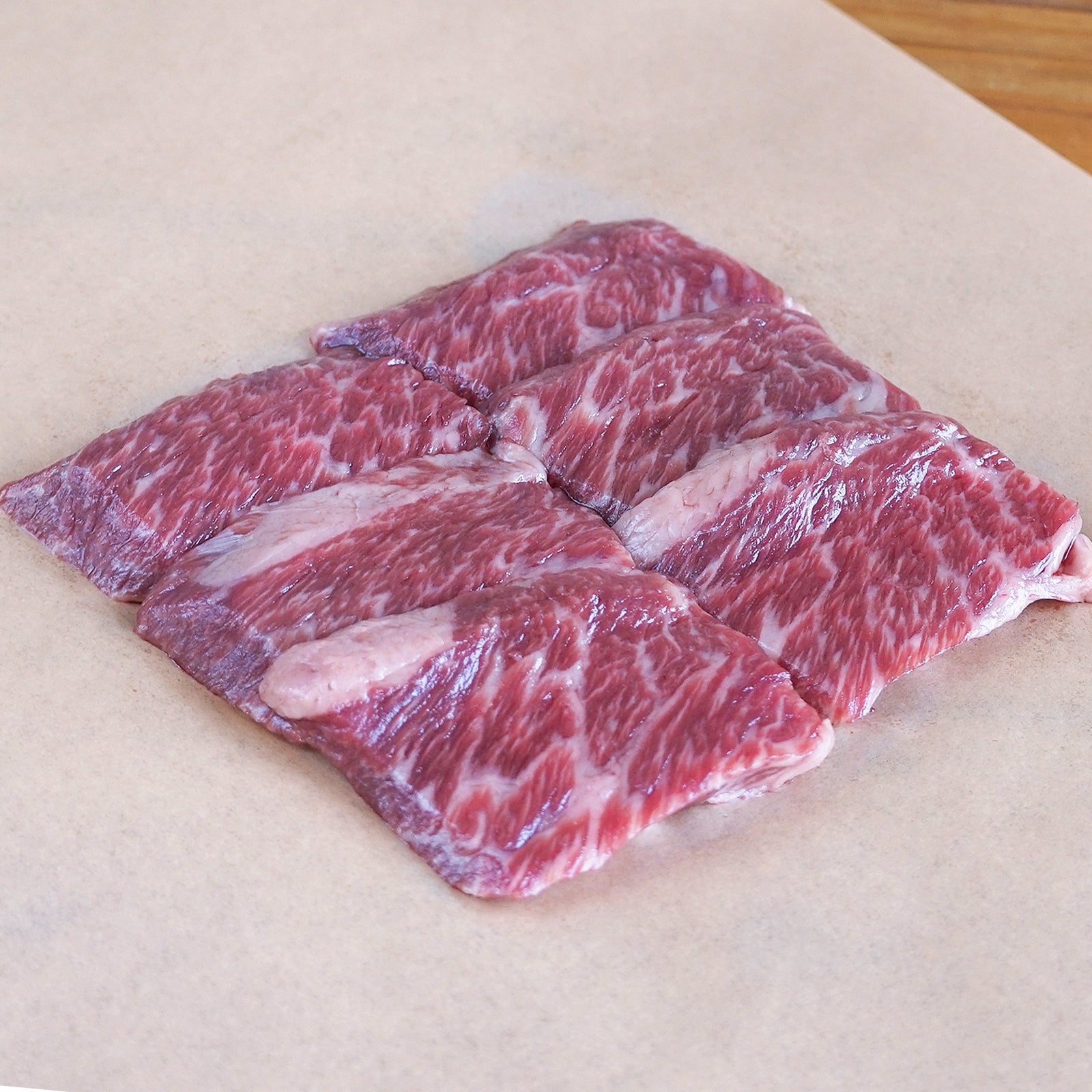 モーガン牧場ビーフ 肩ロース スライス 焼肉用 牛肉 (100g) ホライズンファームズ