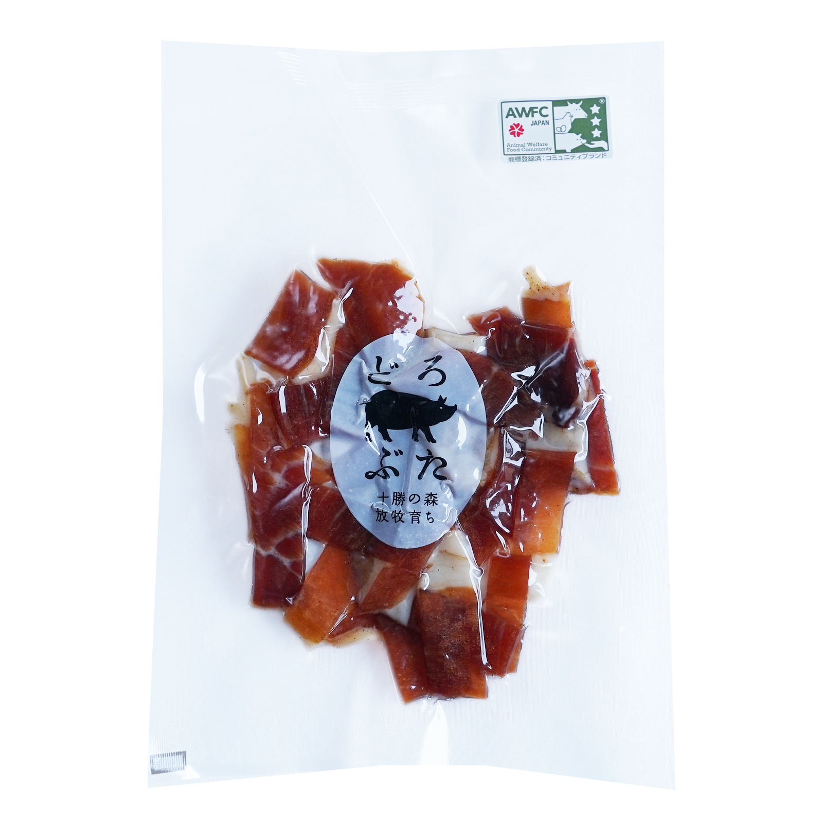 無添加・保存料不使用 放牧豚 ジャーキー 北海道産 (40g) ホライズンファームズ