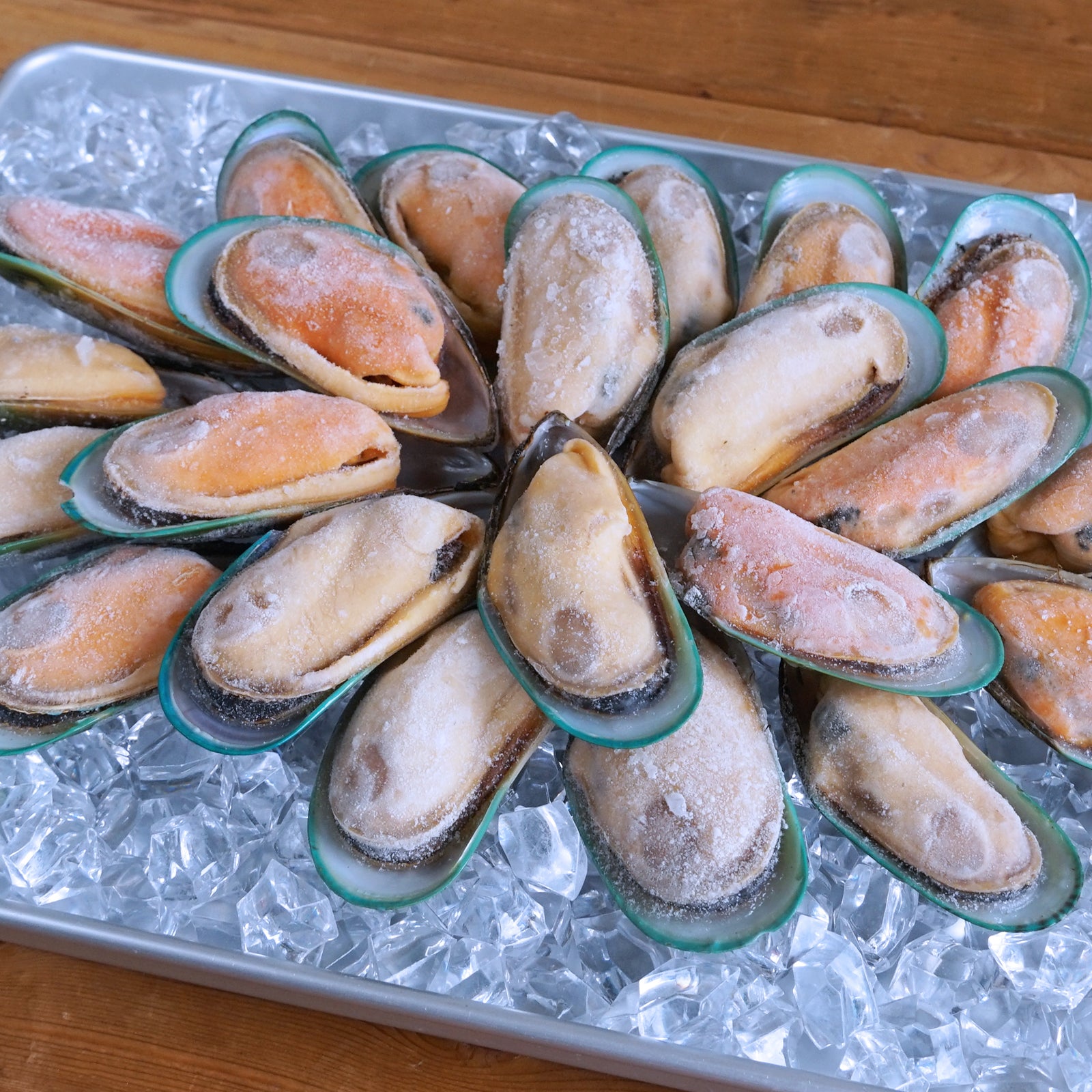 オーガニック ムール貝 殻付き ニュージーランド産 (1kg) ホライズンファームズ