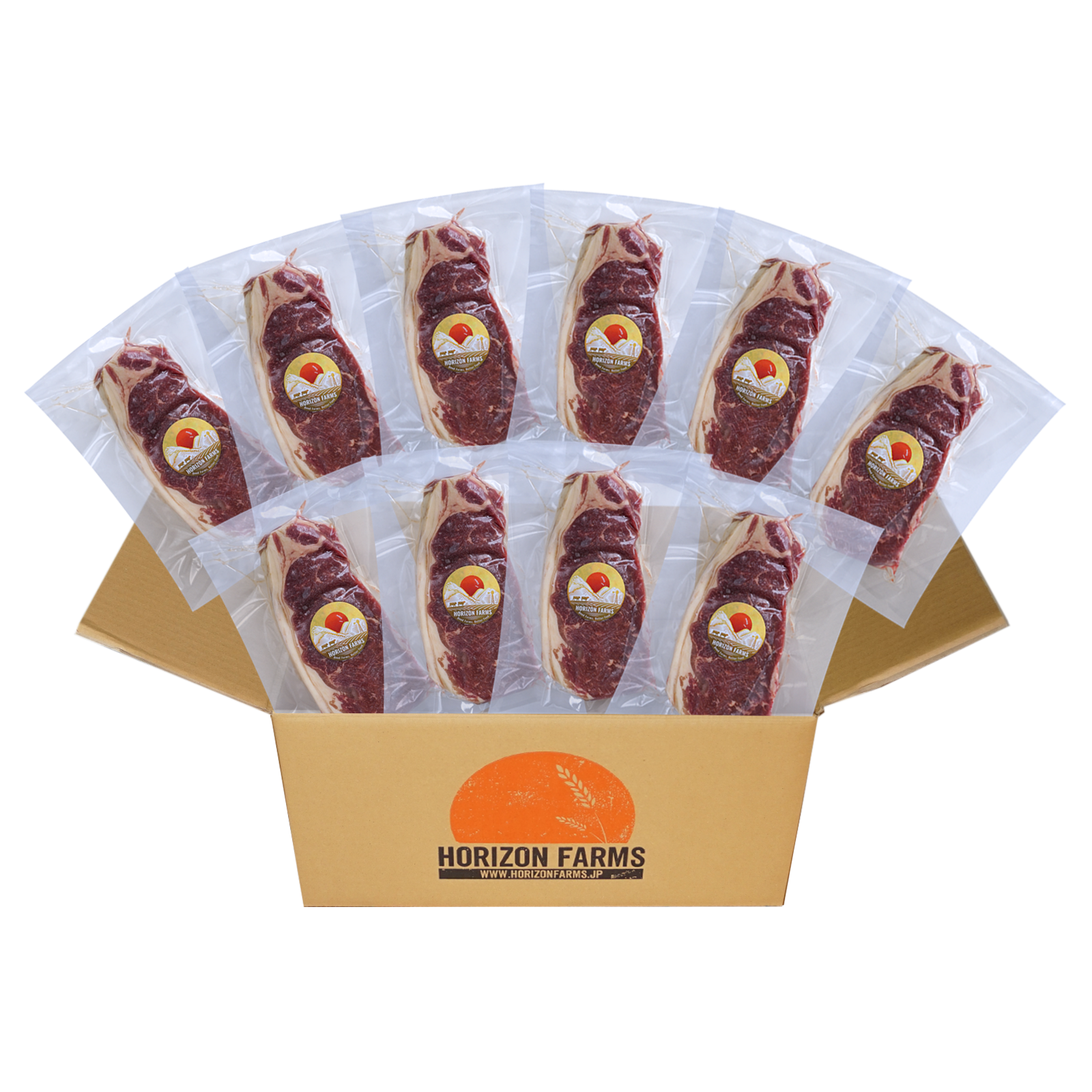 グラスフェッドビーフ プレミアム 牛肉 サーロイン ステーキ 詰め合わせセット オーストラリア産 牧草牛 合計10点 (2kg) ホライズンファームズ