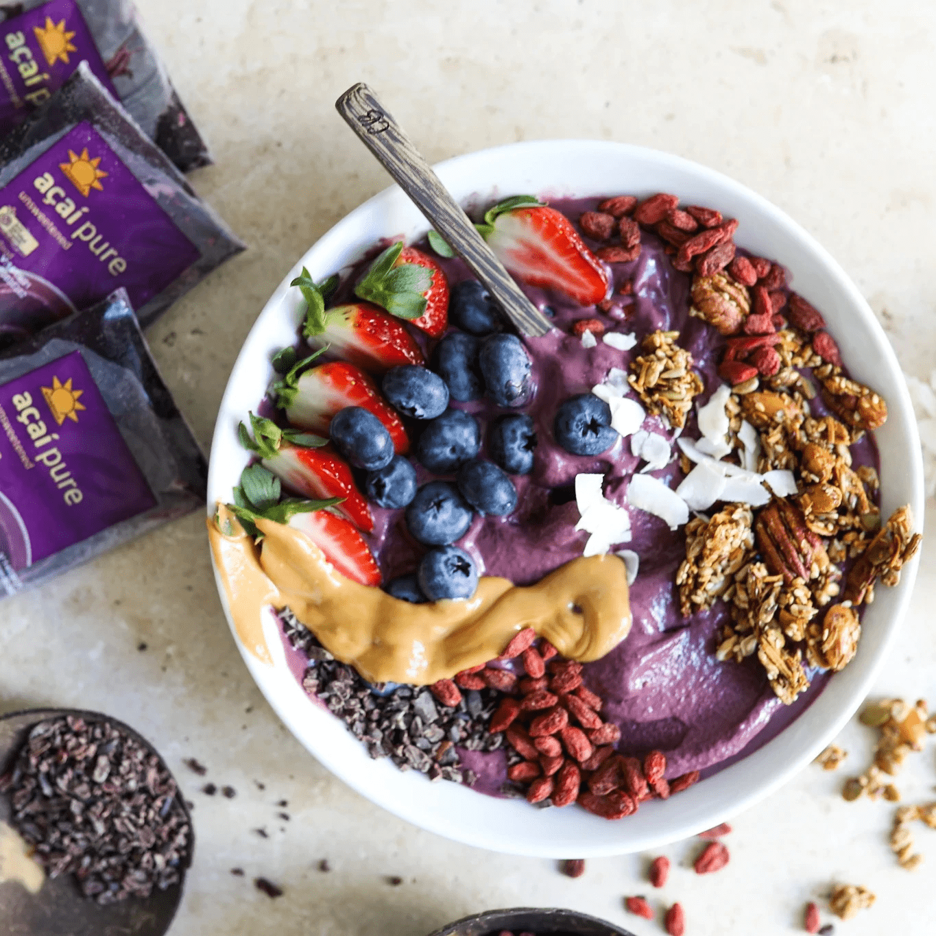 (40%OFF セール) オーガニック 無添加 冷凍 アサイー ピューレ 砂糖不使用 訳あり (100g X 4) 賞味期限切れ:2025/4/1 ホライズンファームズ