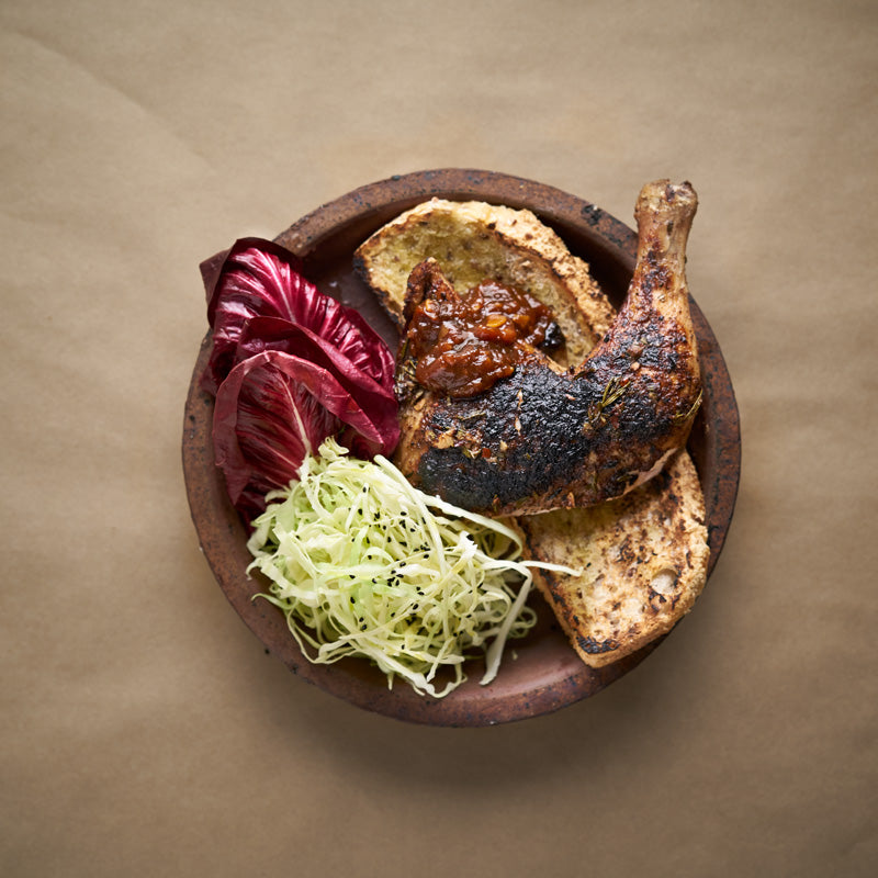 ニュージーランド産 有機 オーガニック チキン 骨付きもも肉 フリーレンジ 放牧 鶏肉 (500g) ホライズンファームズ