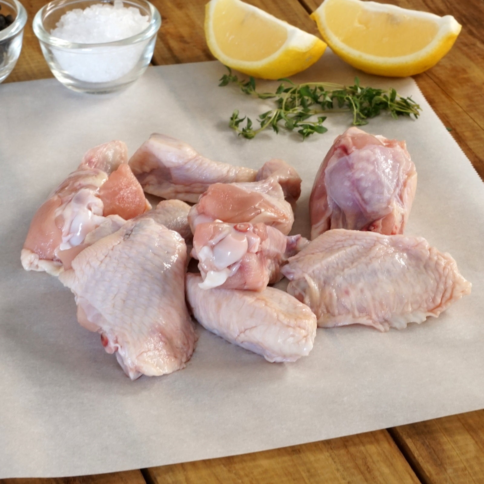 ニュージーランド産 有機 オーガニック チキン 手羽中・手羽元 フリーレンジ 放し飼い 鶏肉 (500g) ホライズンファームズ