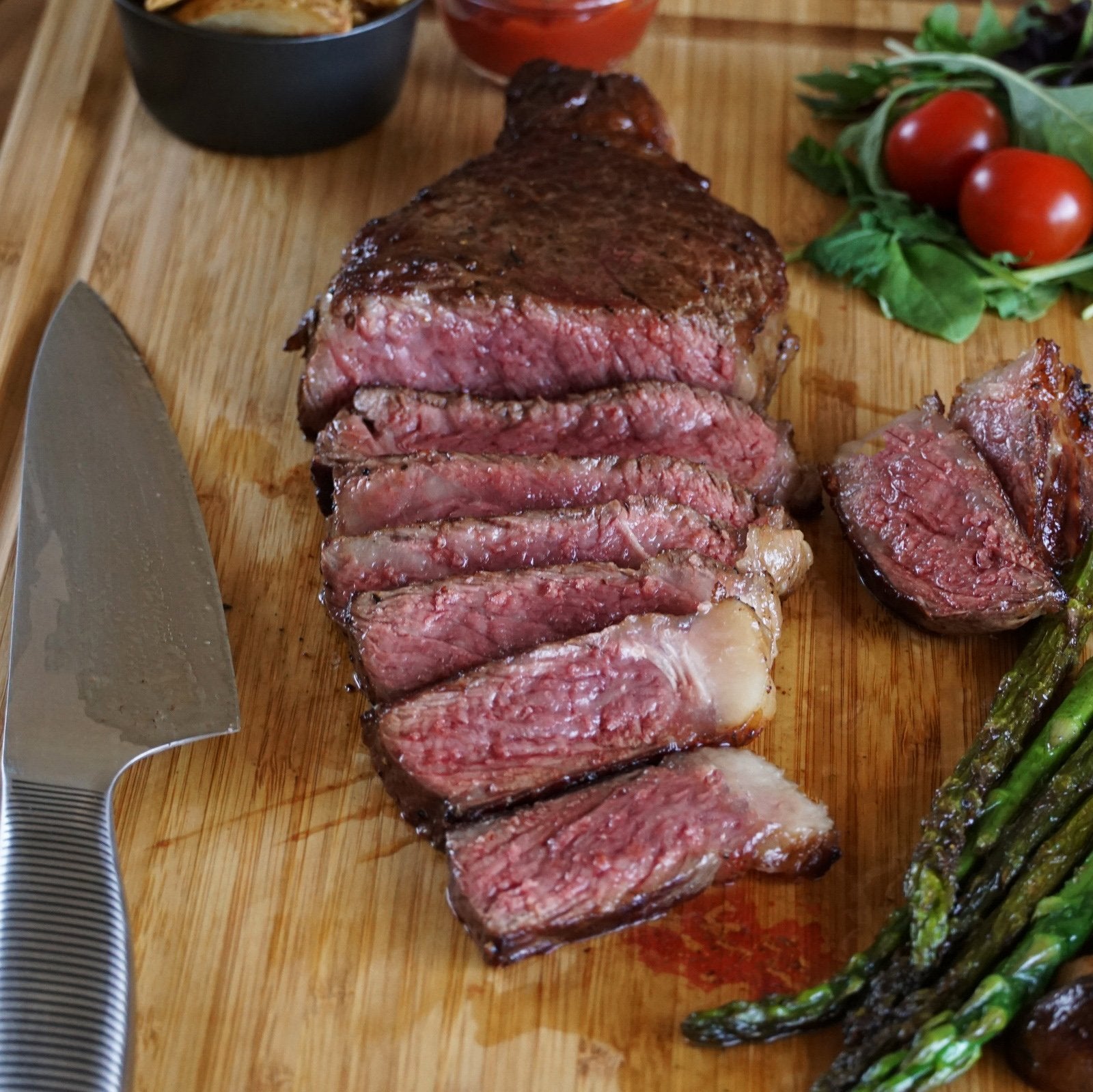 モーガン牧場ビーフ USDA プライム サーロインステーキ (300g) ホライズンファームズ