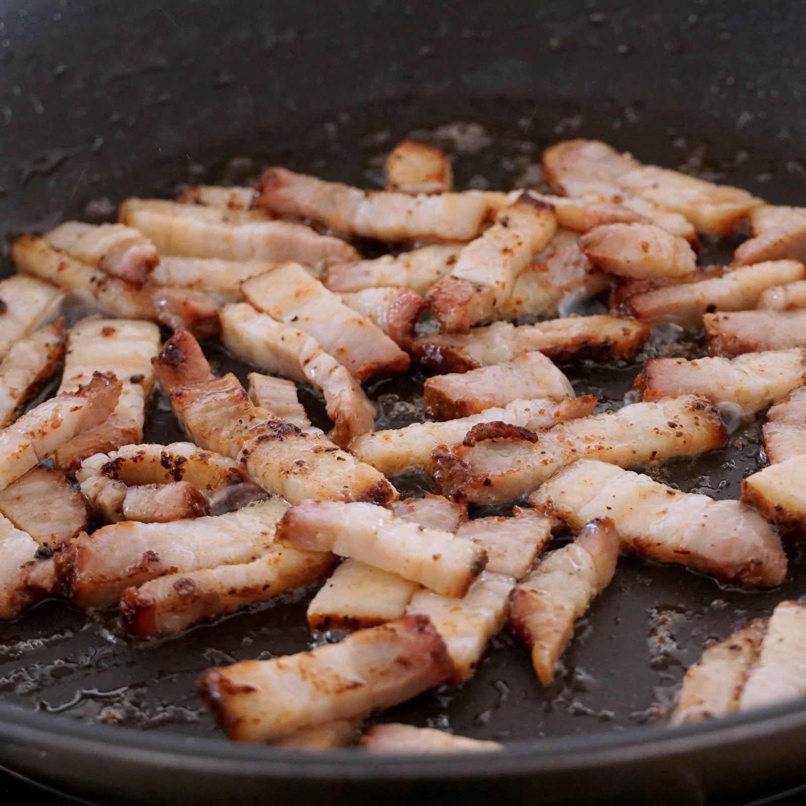 無添加・砂糖不使用 放牧豚 豚バラ 厚切り スライス スモーク ベーコン (200g) ホライズンファームズ