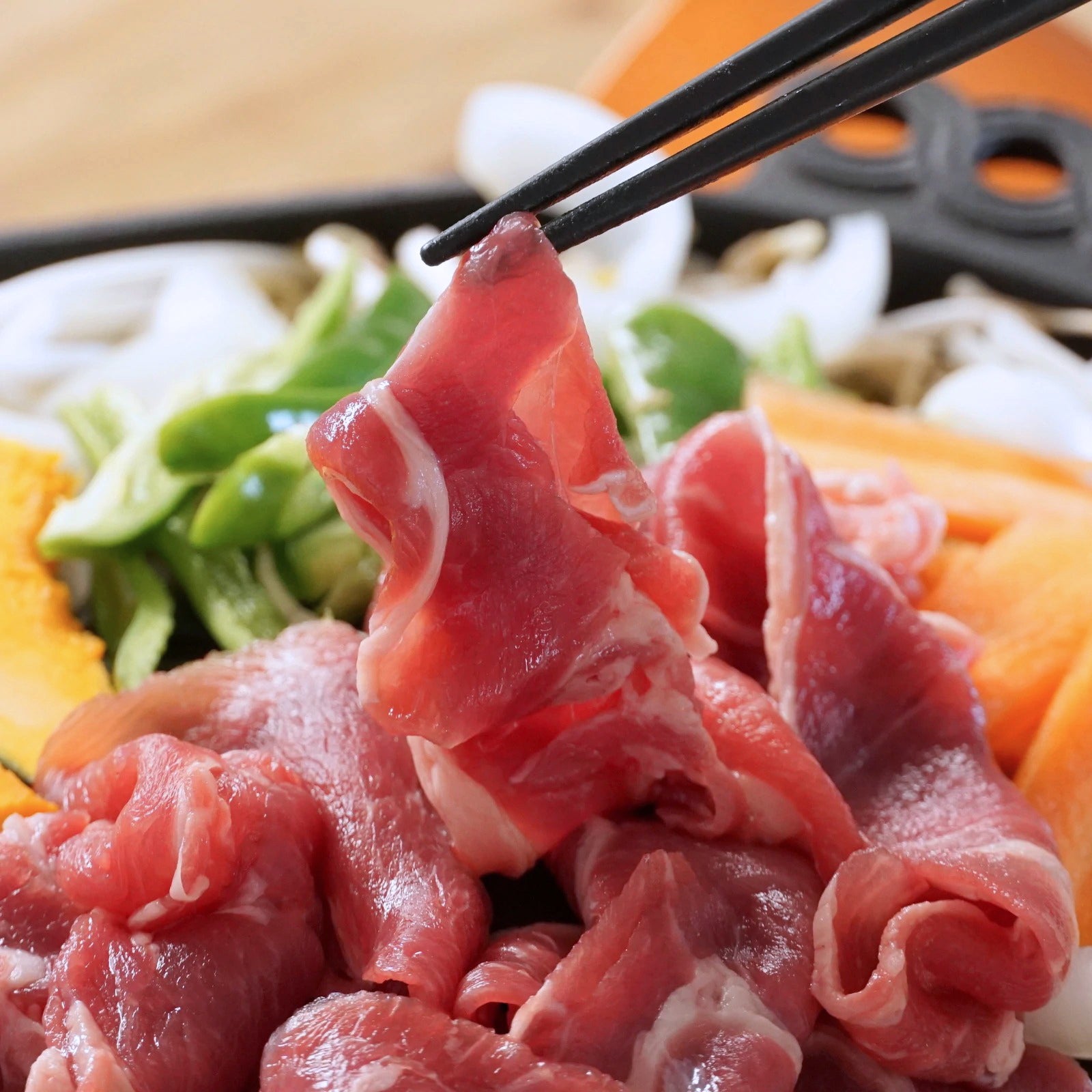 ニュージーランド産 ラム肉 ラムショルダー 肩肉 薄切り スライス (300g) ホライズンファームズ