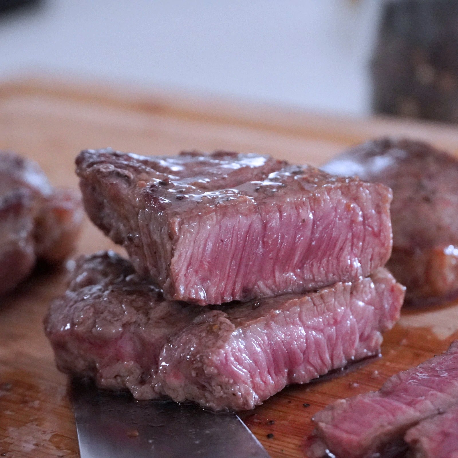 ニュージーランド産 ラム肉 もも肉 ステーキ (500g) ホライズンファームズ