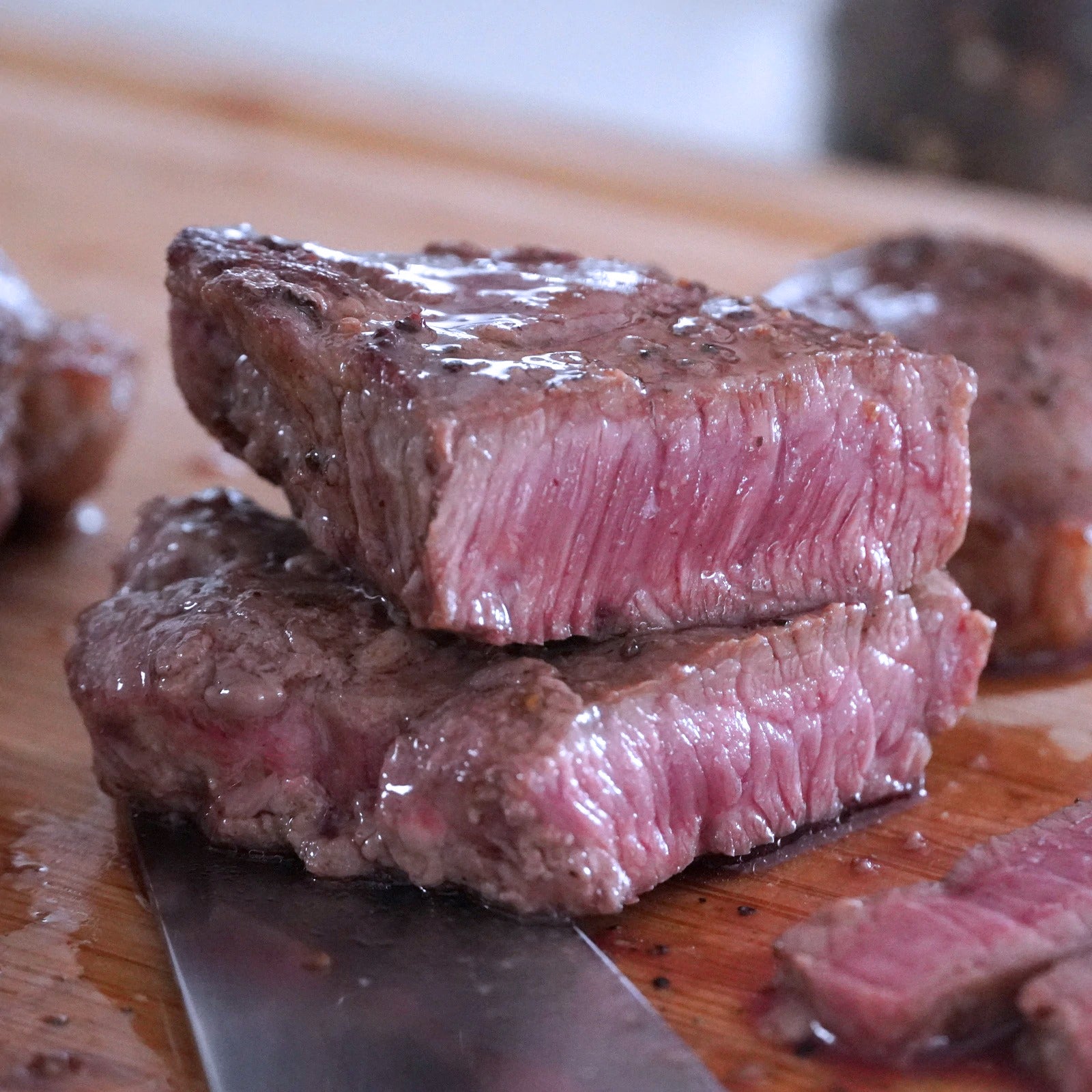 ニュージーランド産 ラム肉 もも肉 ステーキ (500g) ホライズンファームズ