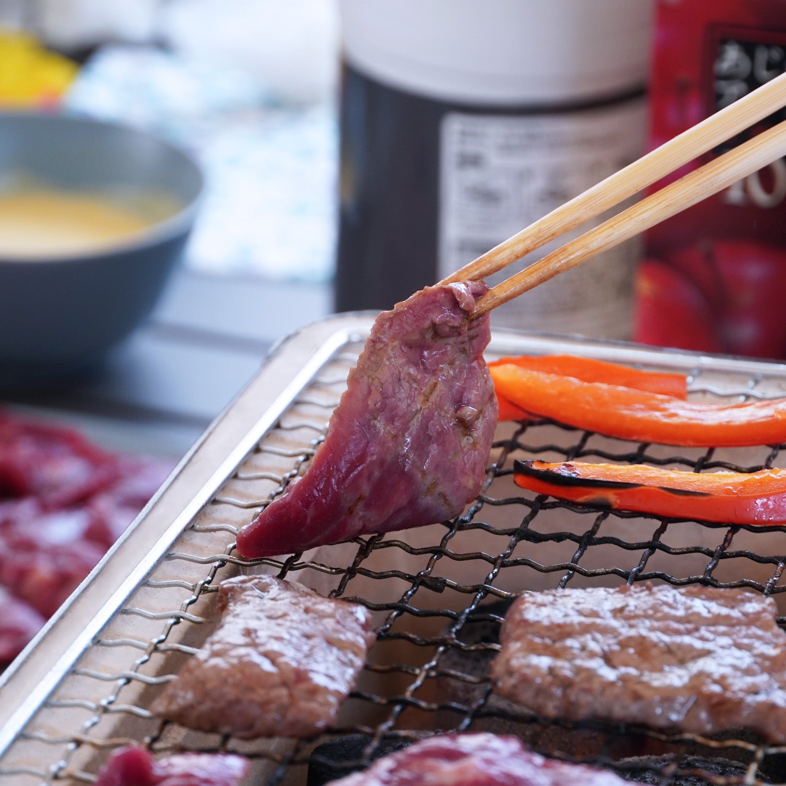 グレインフェッドビーフ トモサンカク 焼肉用 スライス ニュージーランド産 放牧牛 (100g) ホライズンファームズ