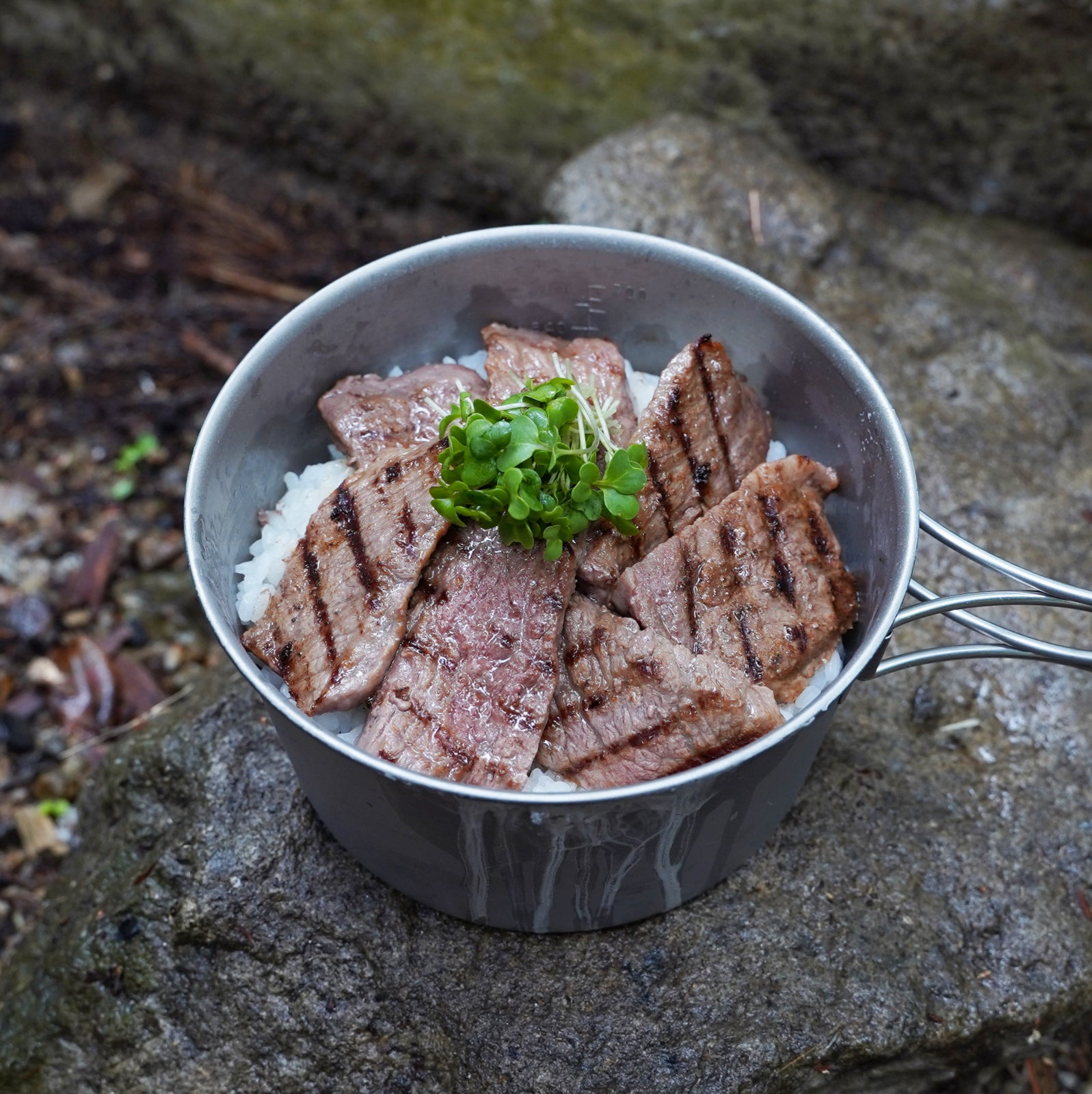 モーガン牧場ビーフ USDA チョイス カルビ 焼肉用 スライス (200g) ホライズンファームズ