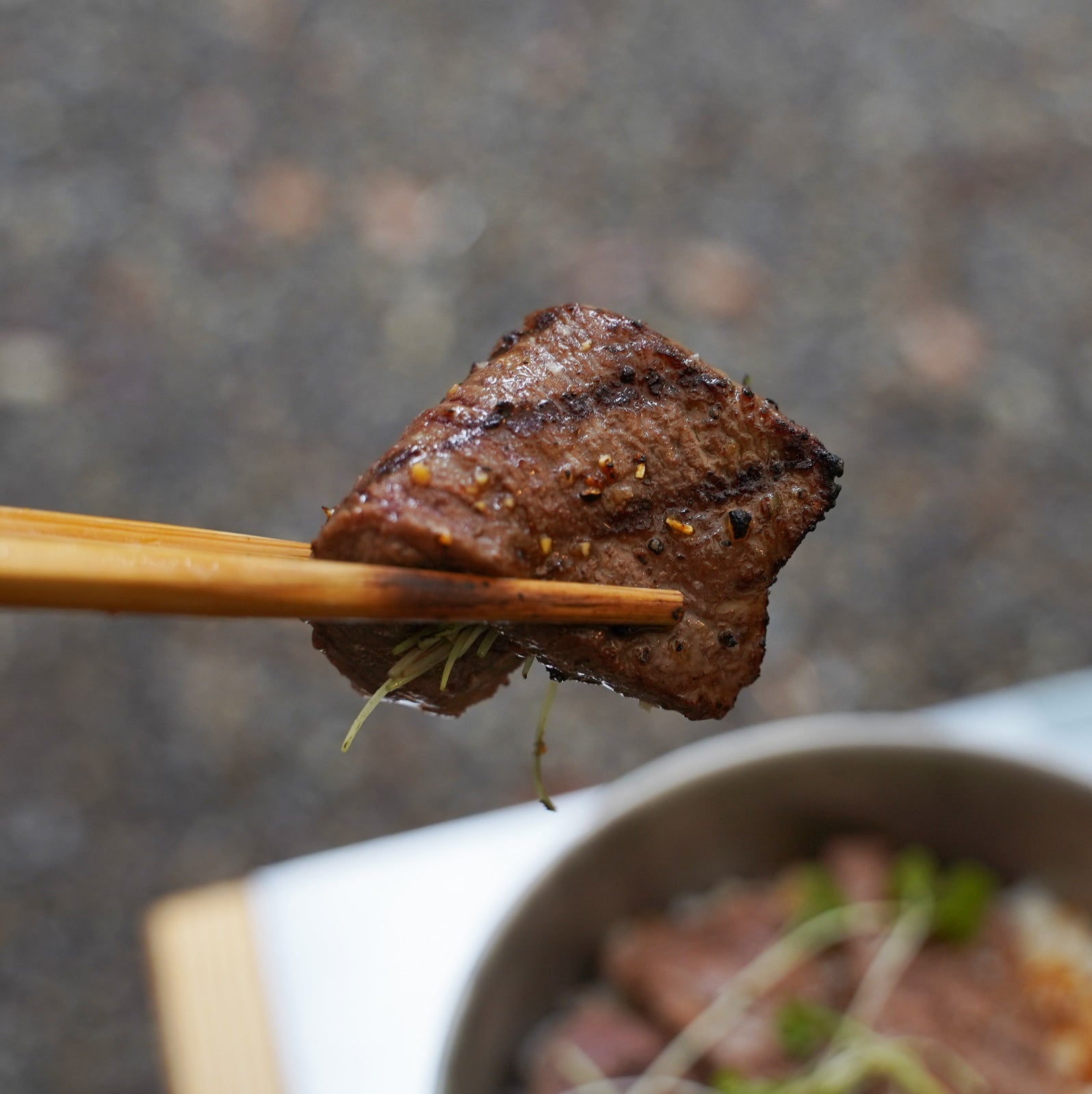 モーガン牧場ビーフ USDA チョイス カルビ 焼肉用 スライス (200g) ホライズンファームズ