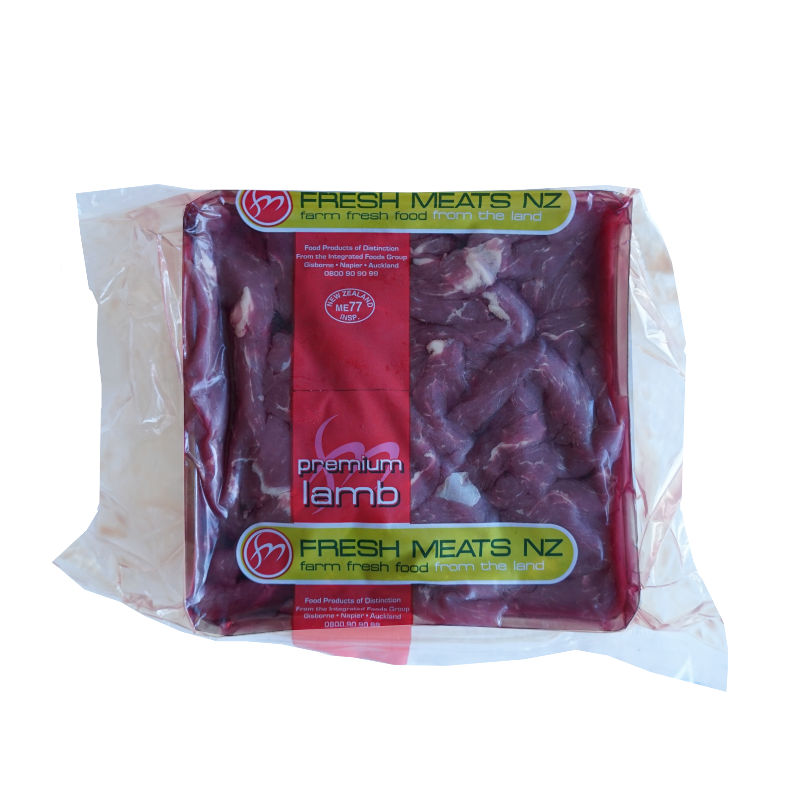 ニュージーランド産 ラム肉 モモ肉 炒め物用 (500g) ホライズンファームズ