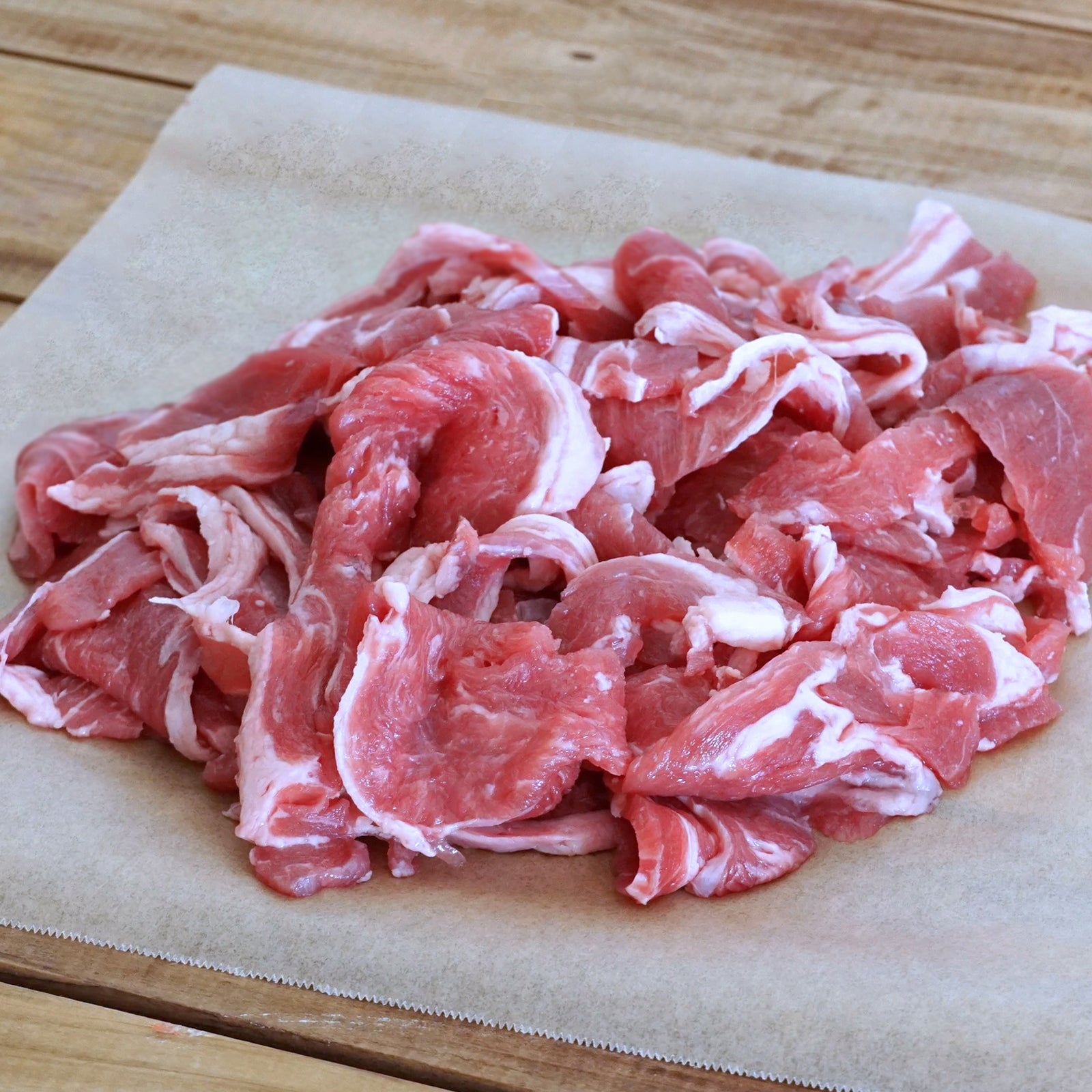 ニュージーランド産 ラム肉 ラムショルダー 肩肉 薄切り スライス (200g) ホライズンファームズ