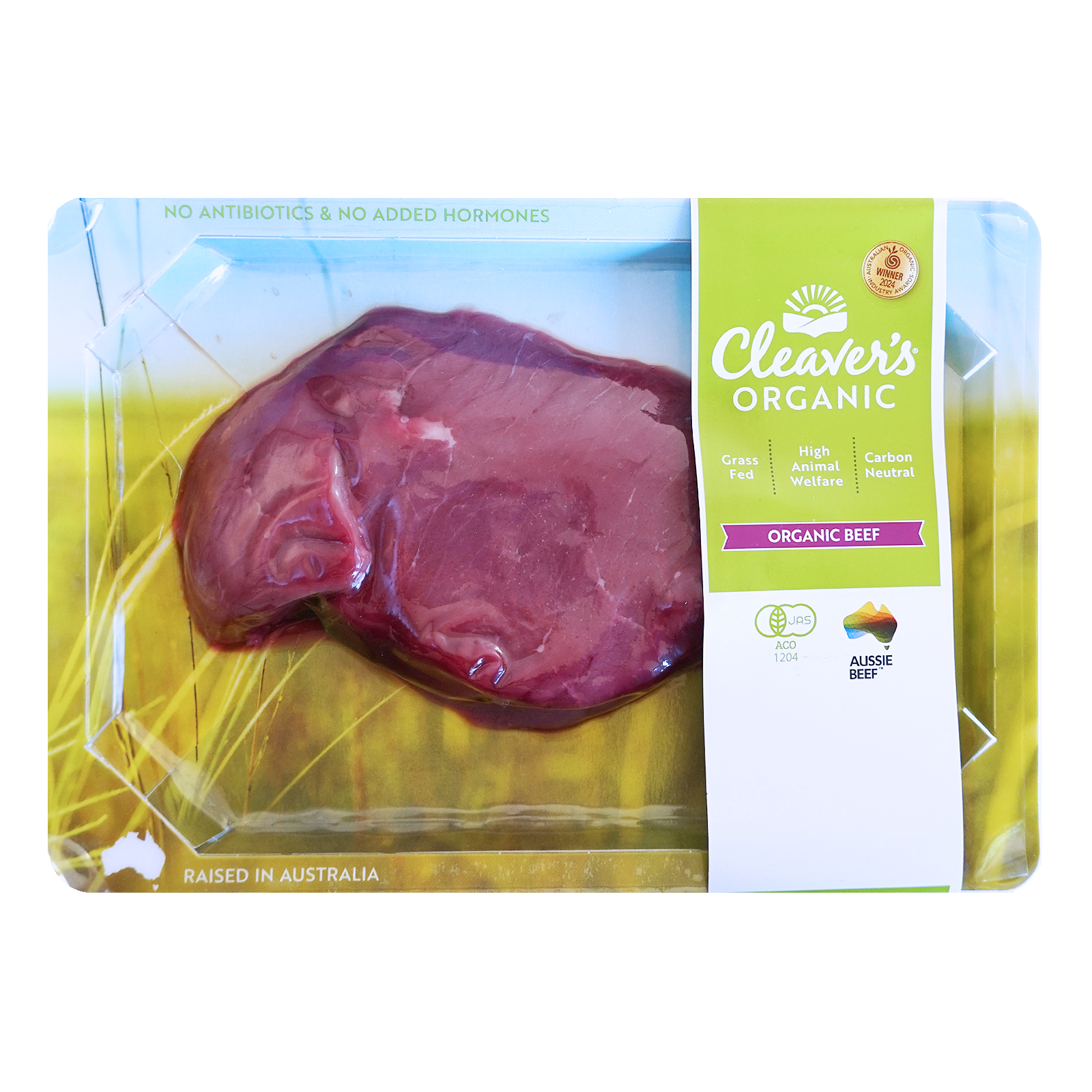 有機 JAS オーガニック グラスフェッドビーフ 牛肉 牛もも ステーキ オーストラリア産 牧草牛 (200g) ホライズンファームズ