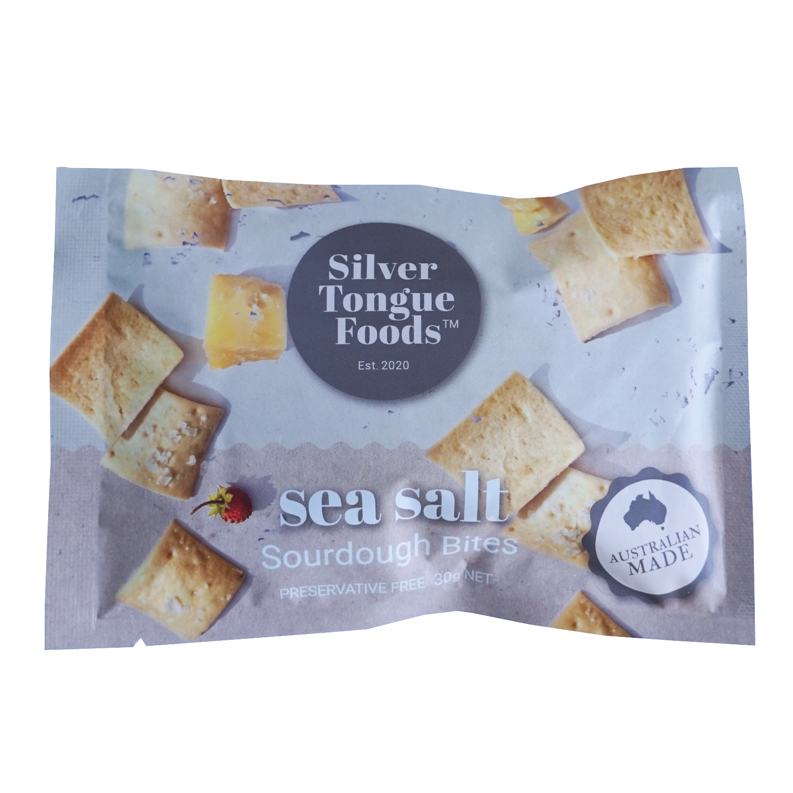 無添加 天然酵母使用 クラッカー シーソルト 保存料不使用 オーストラリア産 (30g) ホライズンファームズ