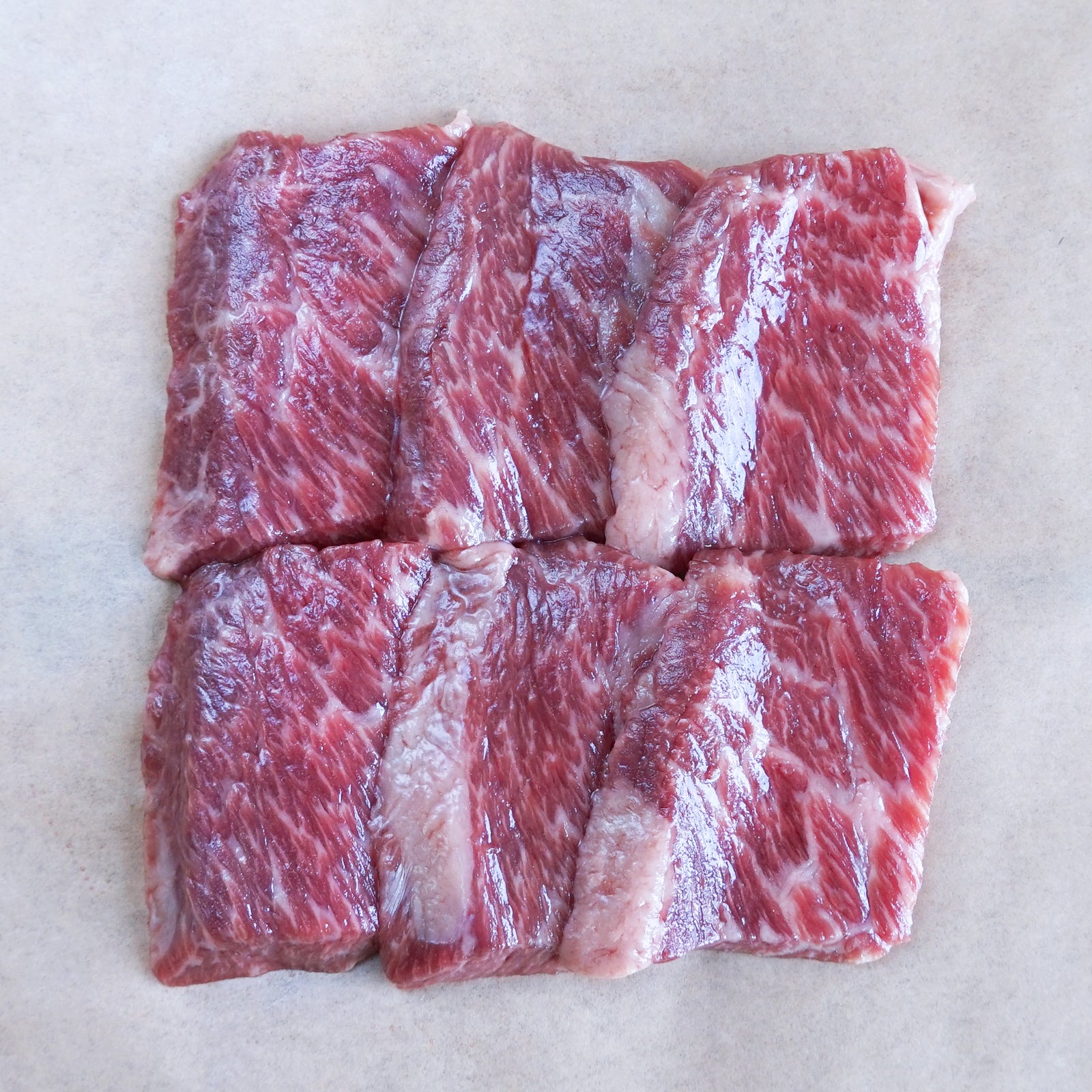 モーガン牧場ビーフ 肩ロース スライス 焼肉用 牛肉 (100g)