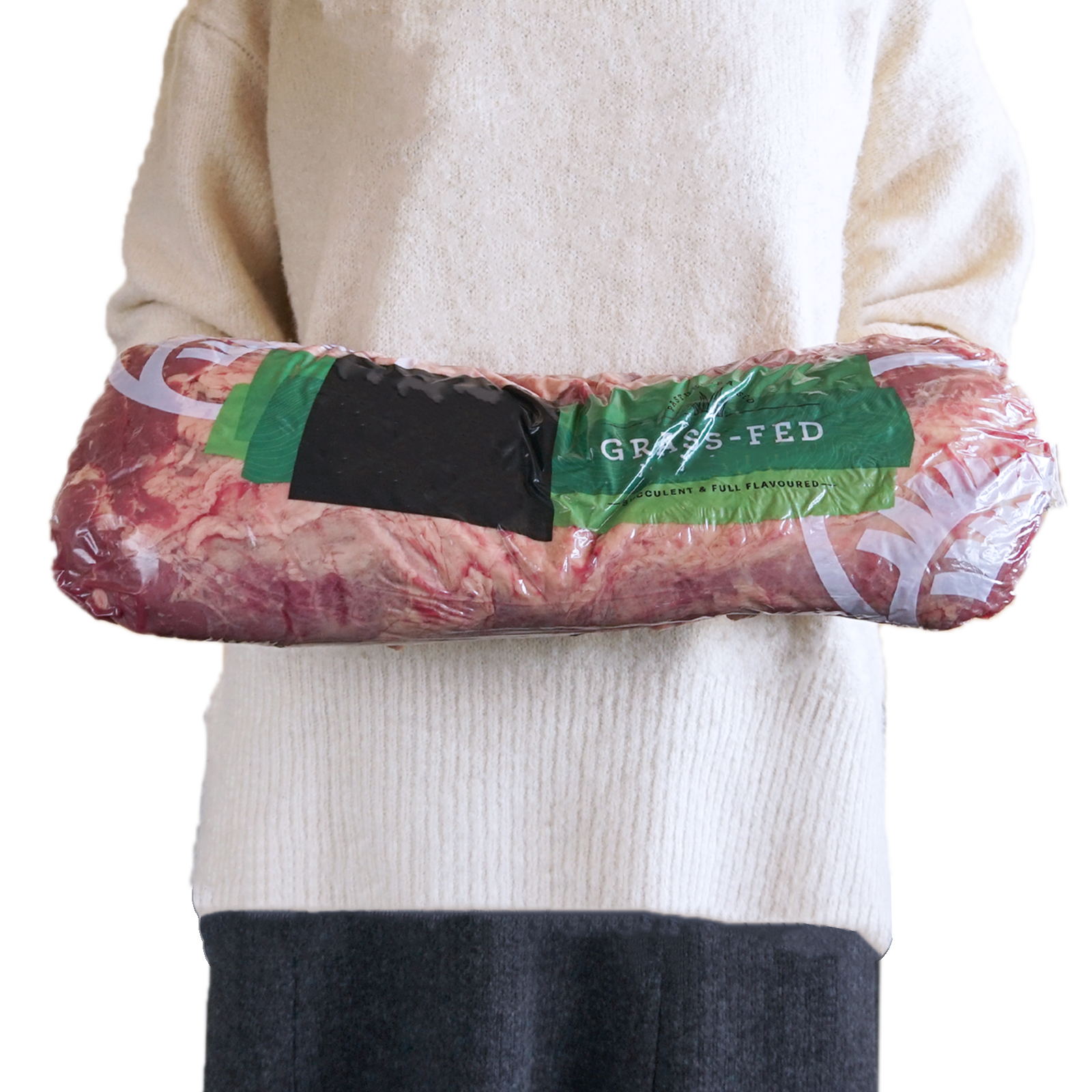 冷蔵商品 送料無料 グラスフェッドビーフ 牛肉 リブロース ブロック ニュージーランド産 牧草牛 (4.4kg)【日時指定不可】【銀行振込不可】 ホライズンファームズ
