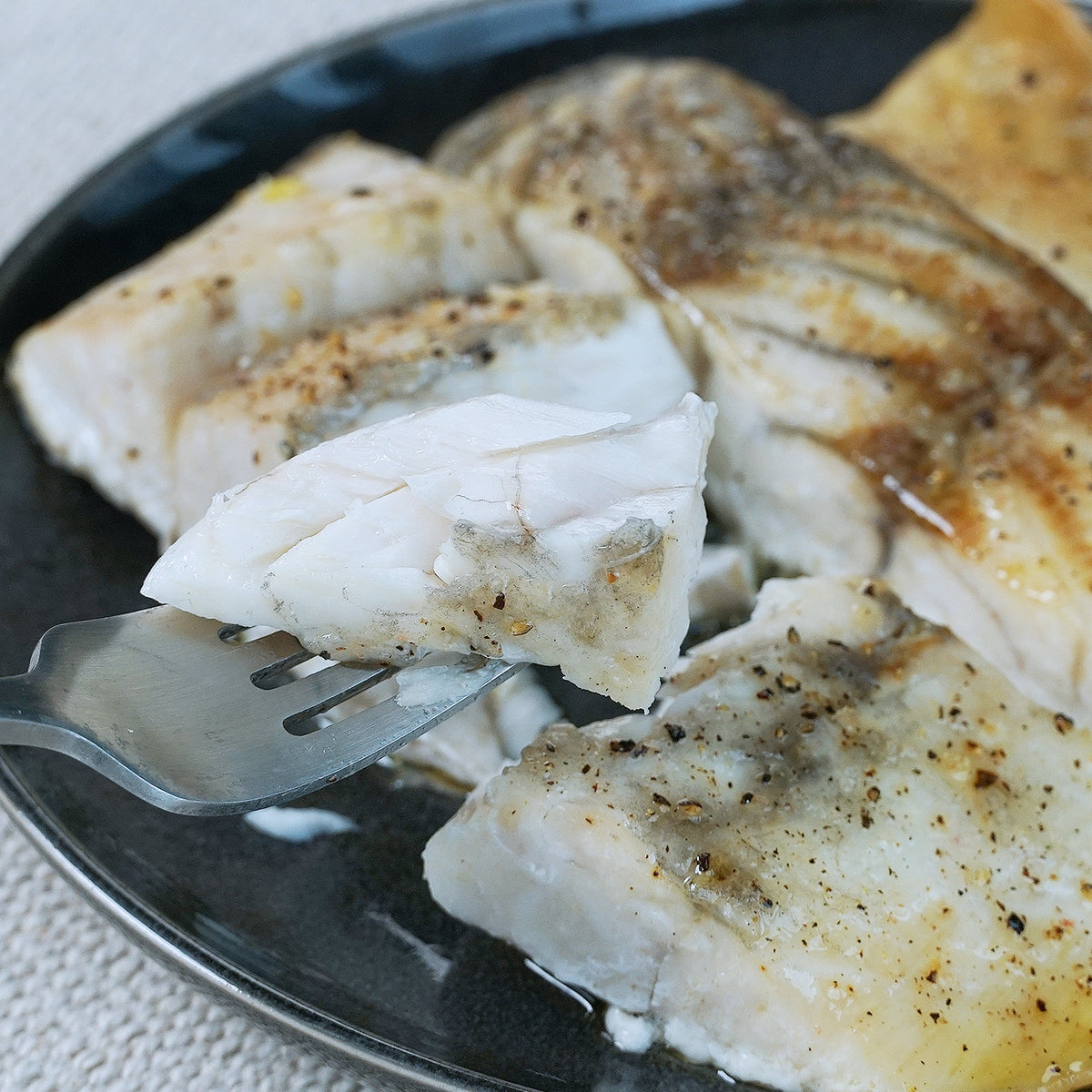塩水養殖 白身魚 バラマンディ ミナミアカメ 切身 皮無し オーストラリア産 (450g) ホライズンファームズ