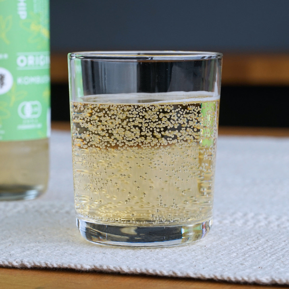 有機 JAS オーガニック 非加熱 発酵 コンブチャ オリジナル 柚子 紫蘇 着色料不使用 国産 (300ml×3本) ホライズンファームズ