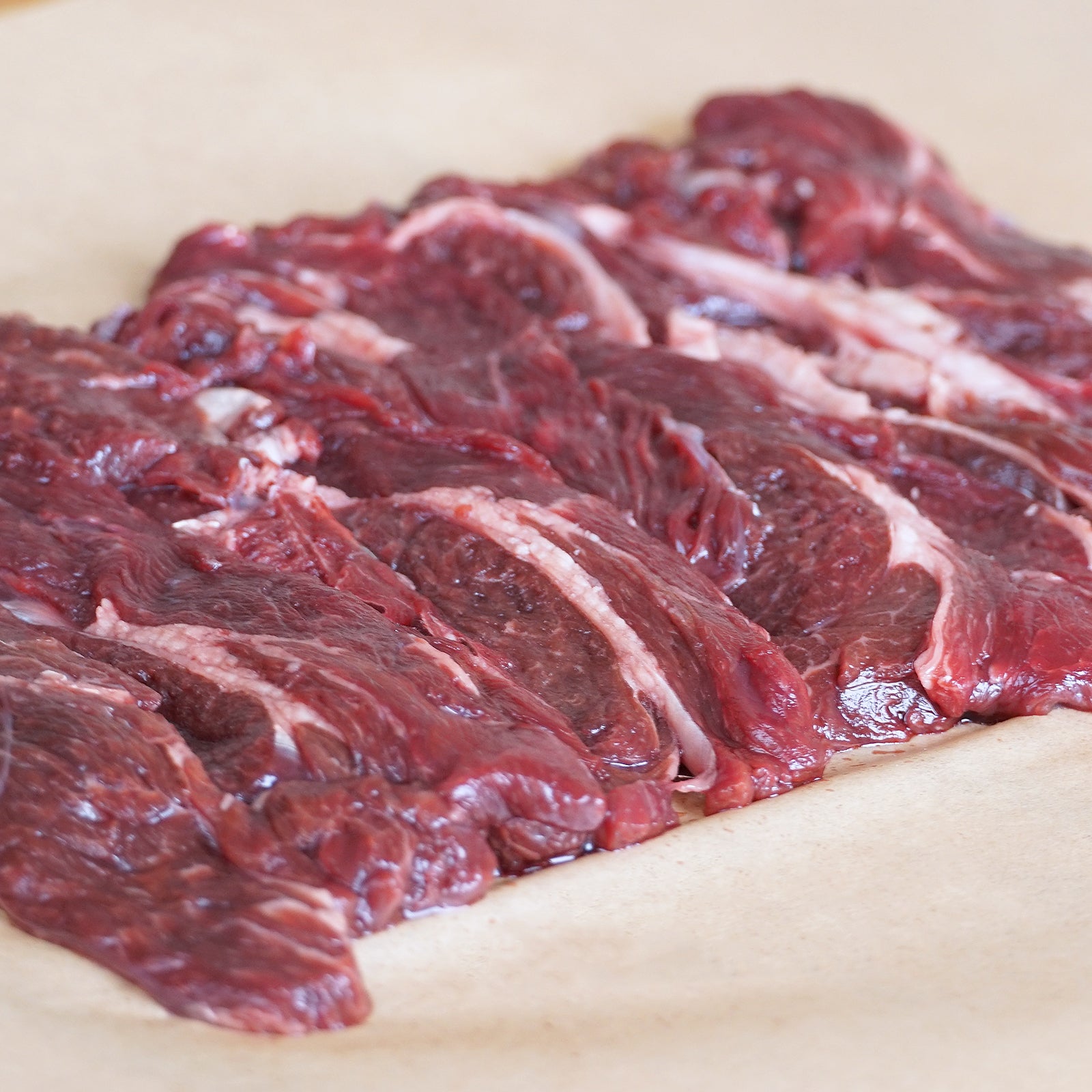 ジビエ 野生 鹿肉 ベニソン エゾシカ 肩ロース スライス 北海道産 (200g) ホライズンファームズ
