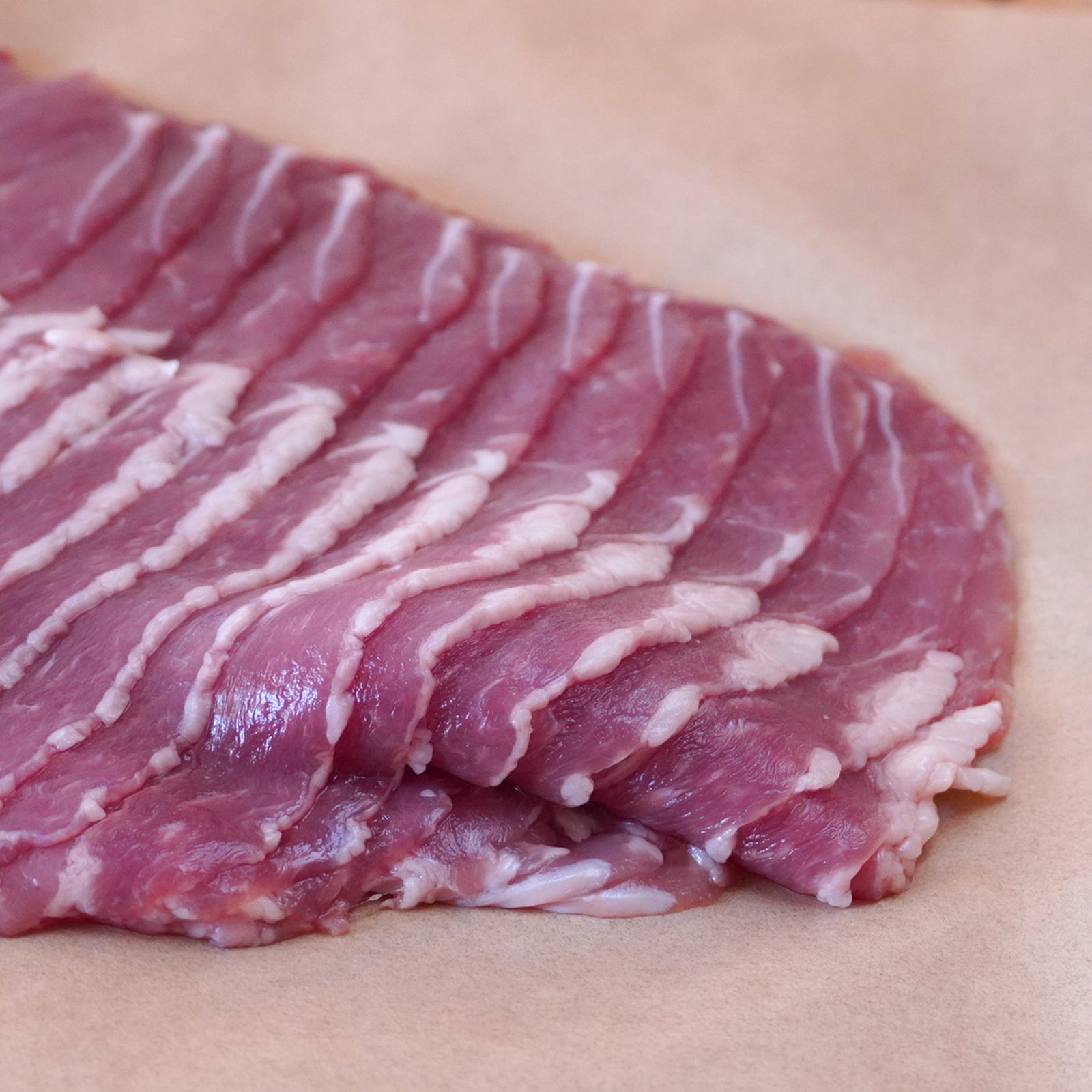放牧 黒豚 放牧豚 モモ肉 薄切り 冷しゃぶ用 (200g) ホライズンファームズ