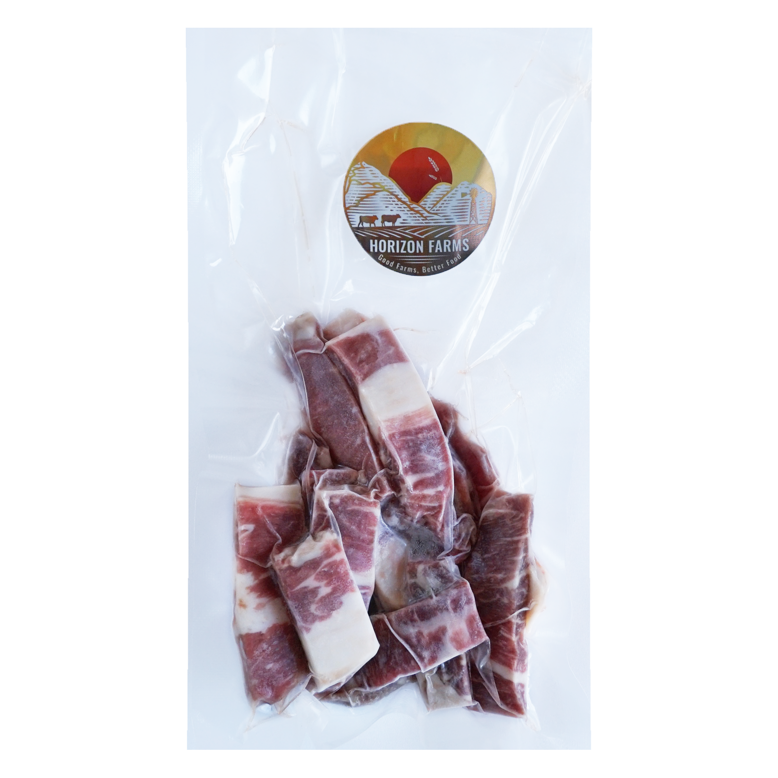 グレインフェッドビーフ 牛肉 ロース 焼肉 炒め物用 カット ニュージーランド産 放牧牛（100g） ホライズンファームズ