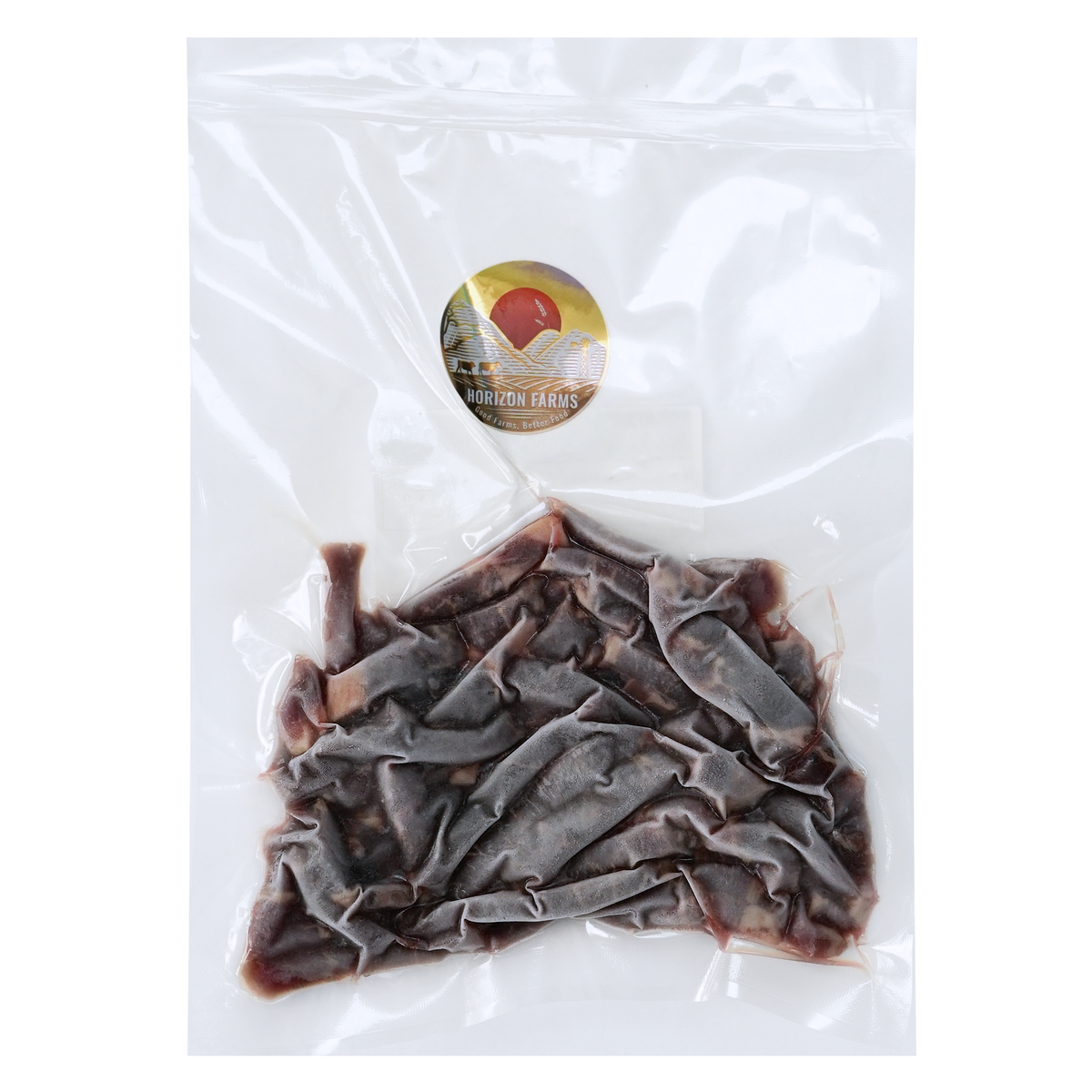 グラスフェッドビーフ 牛もも ランプ 細切り 炒め物用 牧草牛 ニュージーランド産 (200g) ホライズンファームズ