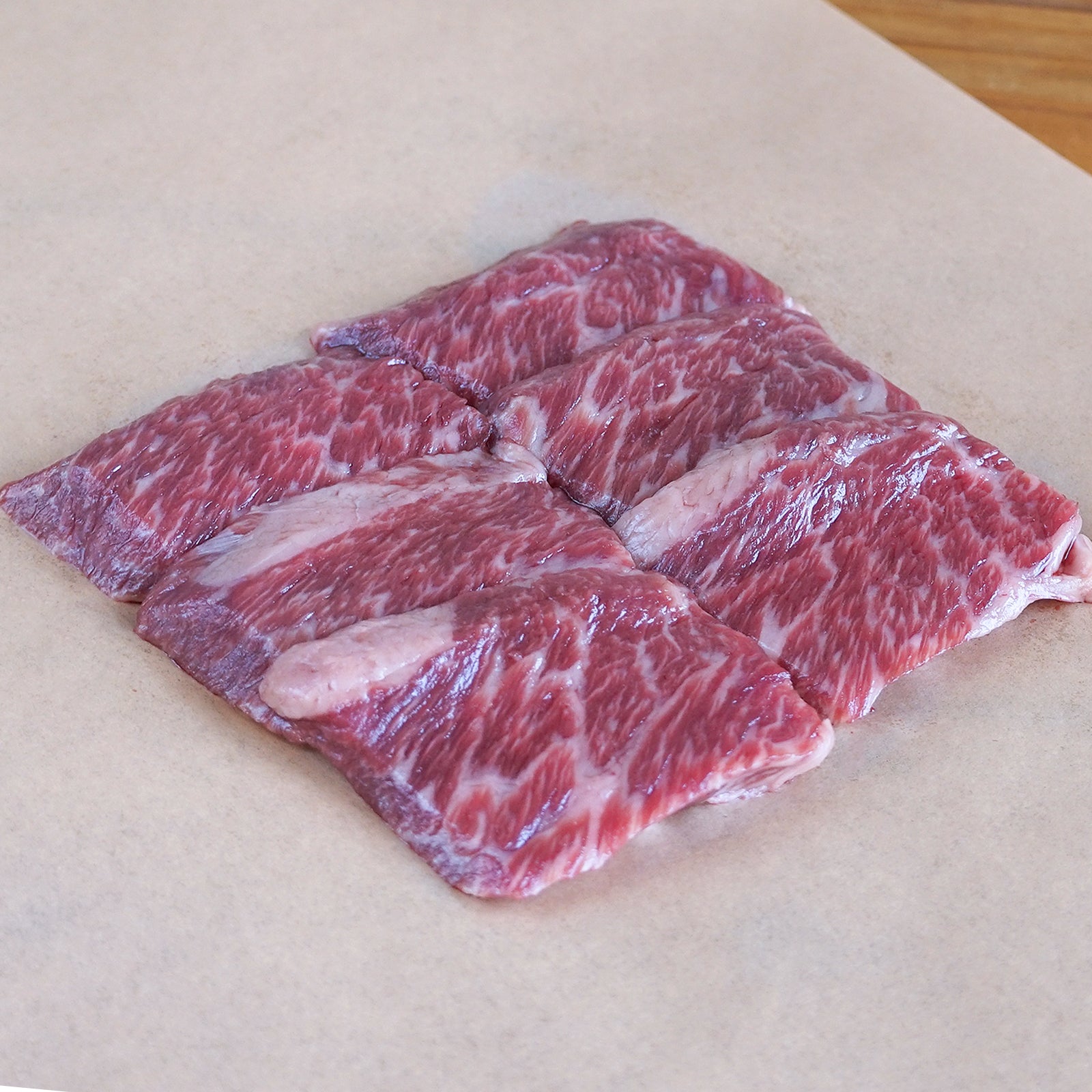 モーガン牧場ビーフ 肩ロース スライス 焼肉用 牛肉 (100g)