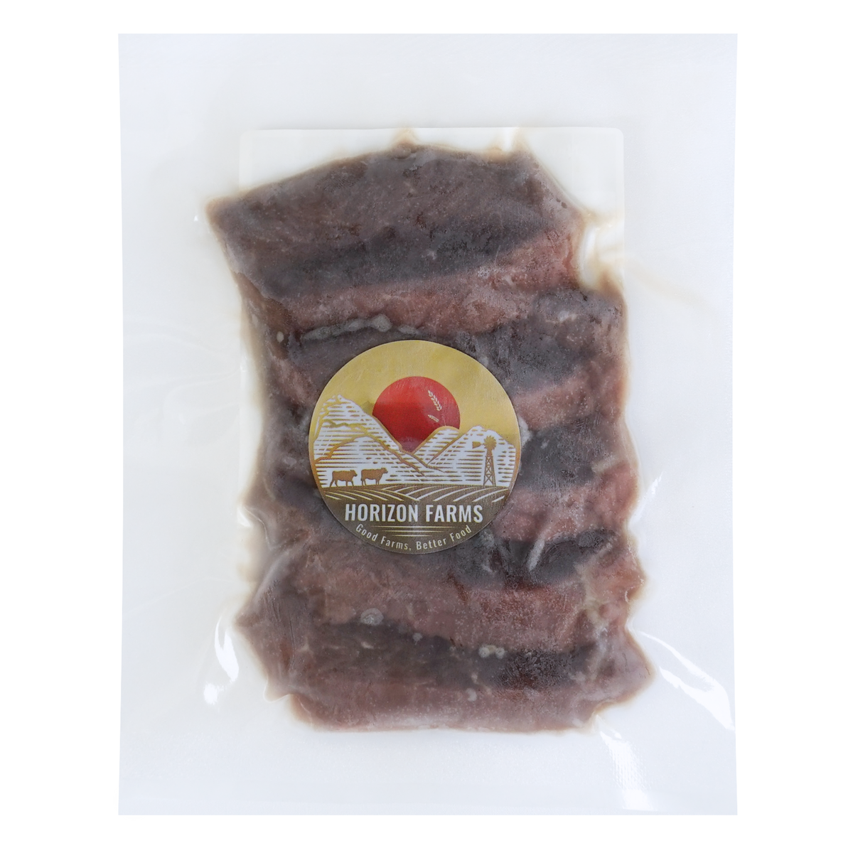 グラスフェッドビーフ 赤身 焼肉用 牛肉 スライス ウワミスジ 希少部位 ニュージーランド産 牧草牛 (100g) ホライズンファームズ