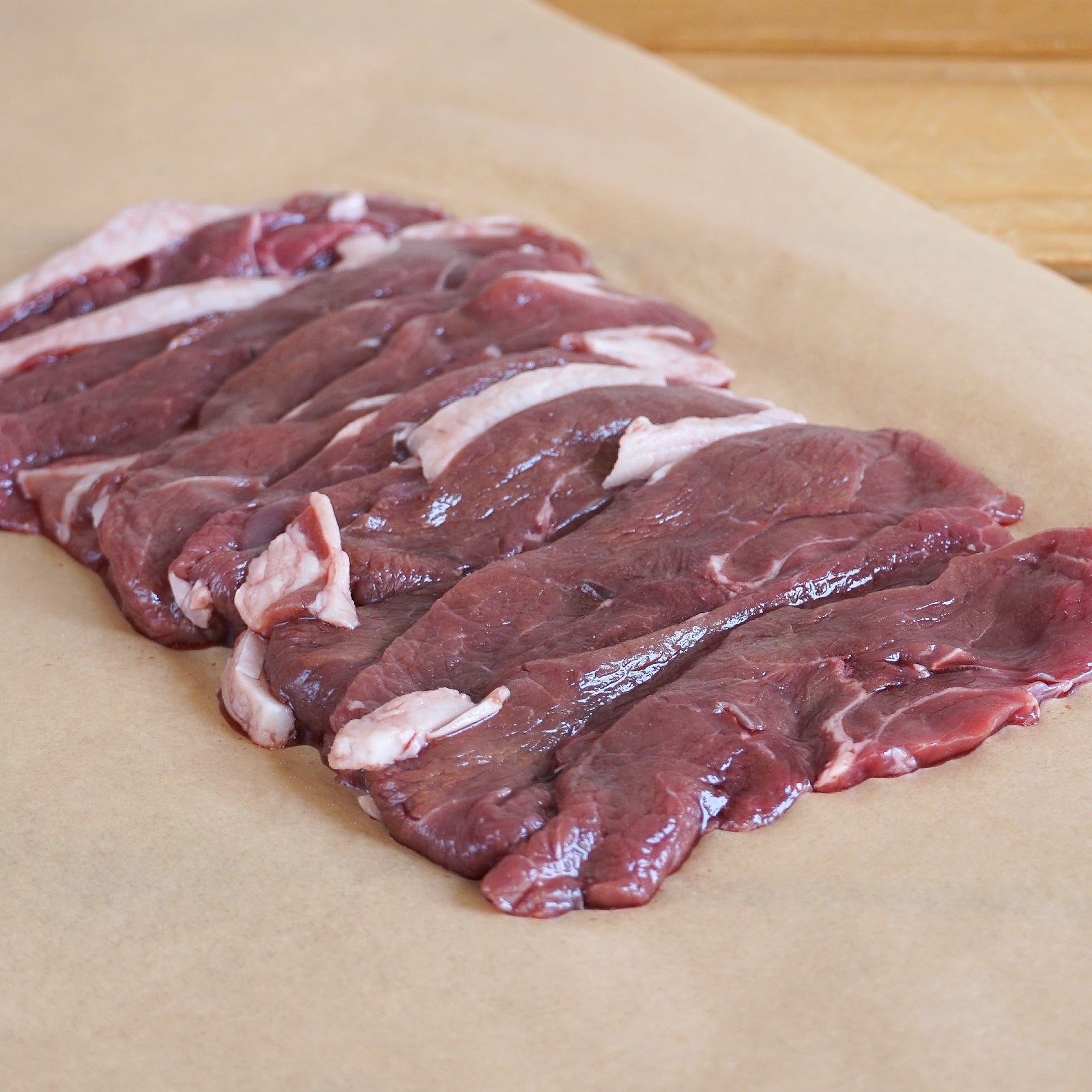 ジビエ 野生 鹿肉 ベニソン エゾシカ モモ肉 スライス 北海道産 (200g) ホライズンファームズ