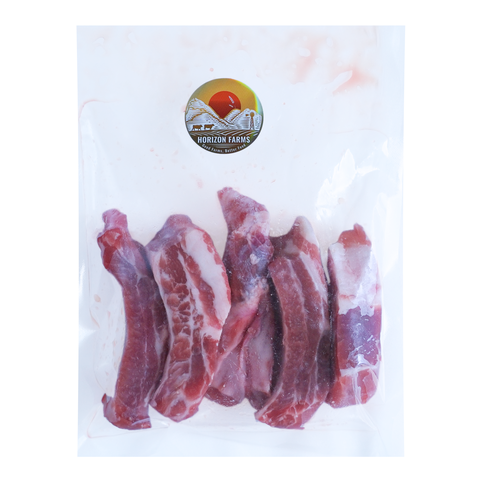 放牧豚 バックリブ 骨付き カット済み オーストラリア産 (400g) ホライズンファームズ