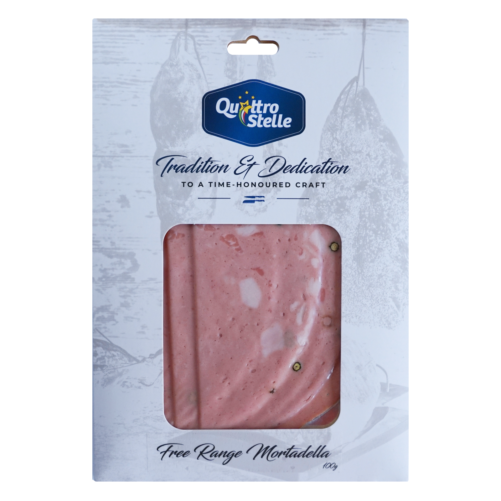 保存料不使用 放牧豚 モルタデッラ スライス オーストラリア産 (100g) ホライズンファームズ