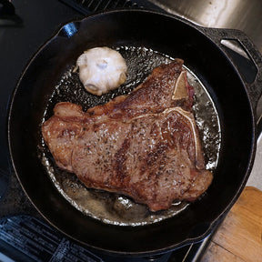 モーガン牧場ビーフ USDA プライム Tボーン ポーターハウス ステーキ (400g) ホライズンファームズ