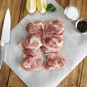 ニュージーランド産 有機 オーガニック チキン 骨なし もも肉 フリーレンジ 放し飼い 鶏肉 (500g) ホライズンファームズ