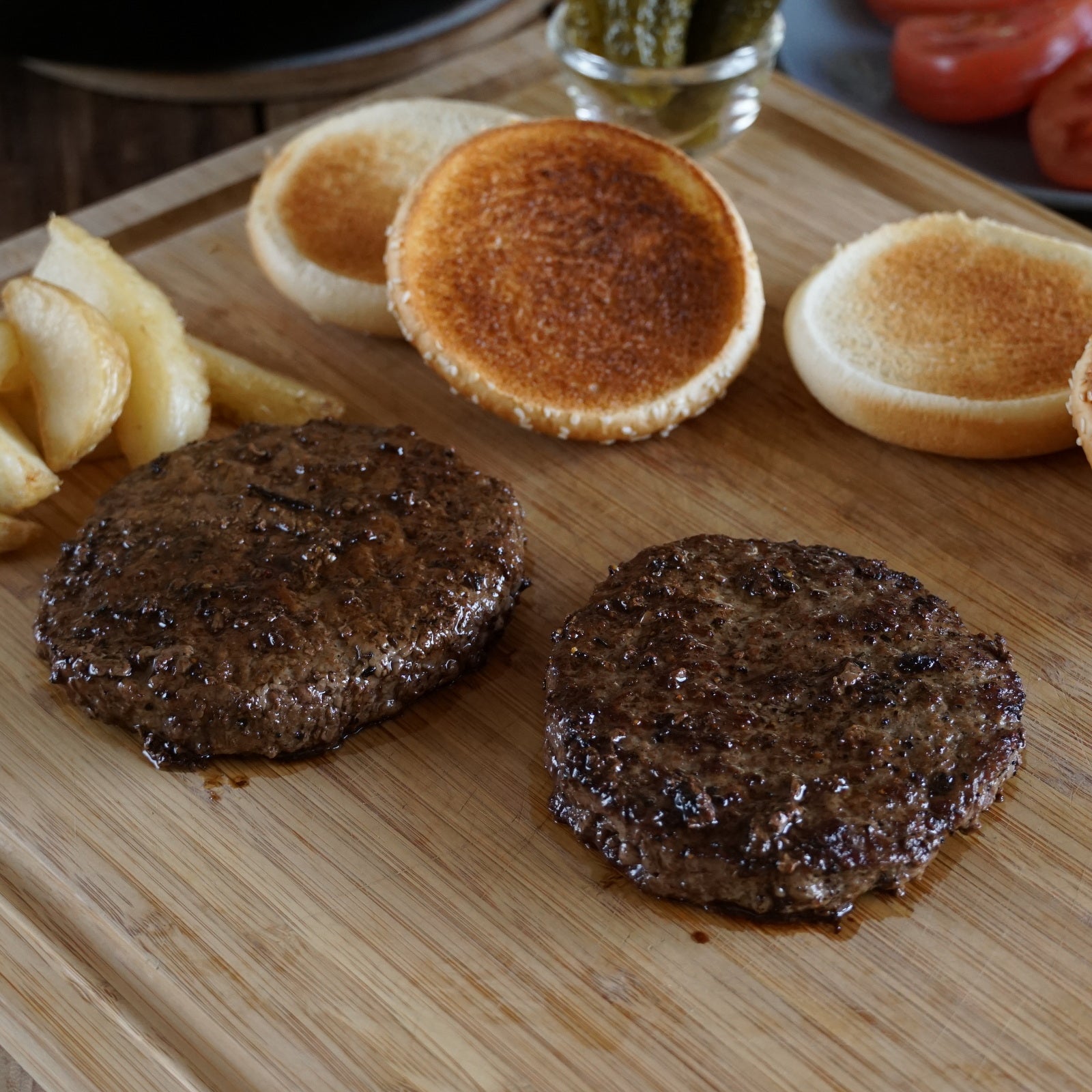 モーガン牧場ビーフ USDA チョイス ハンバーガーパティ 最高品質 牛肉 100% 放牧牛 (2枚) ホライズンファームズ
