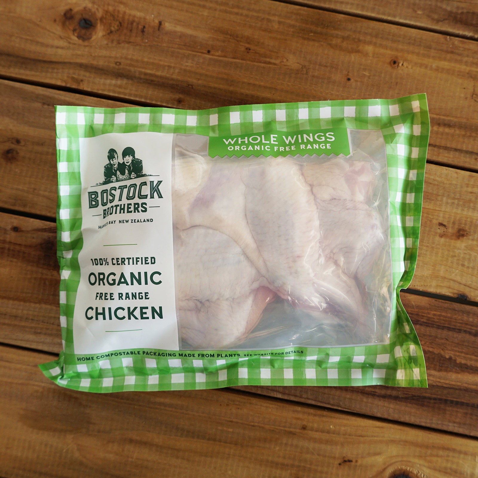 ニュージーランド産 有機 オーガニック チキン 手羽先 フリーレンジ 放牧  鶏肉 (500g) ホライズンファームズ