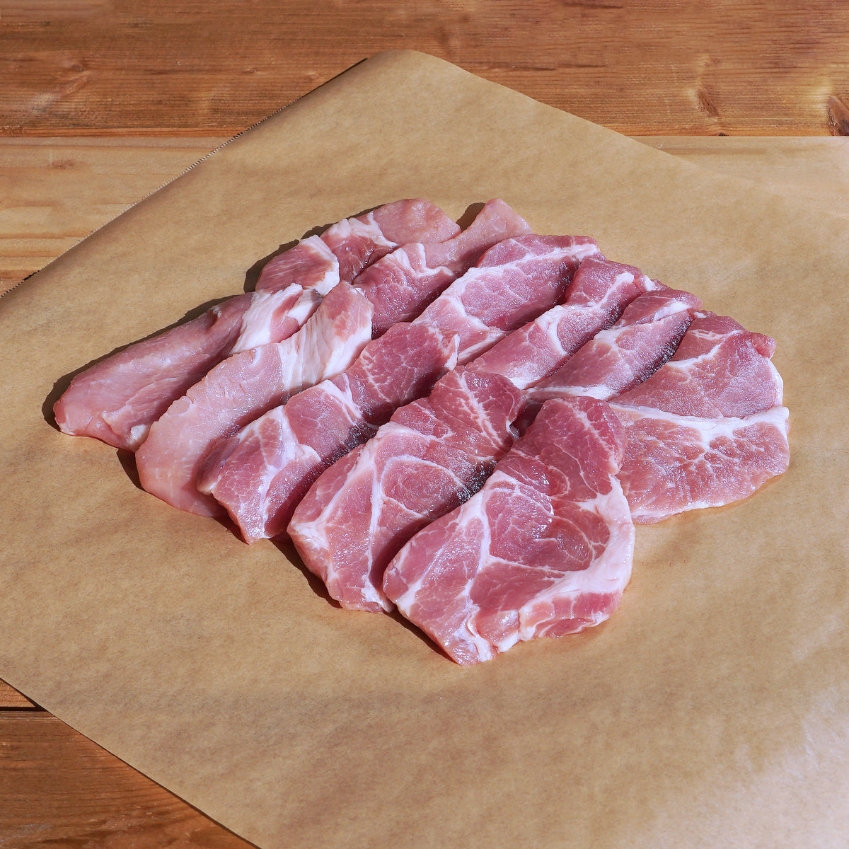 放牧豚 肩ロース 焼肉用 スライス オーストラリア産 (300g) ホライズンファームズ