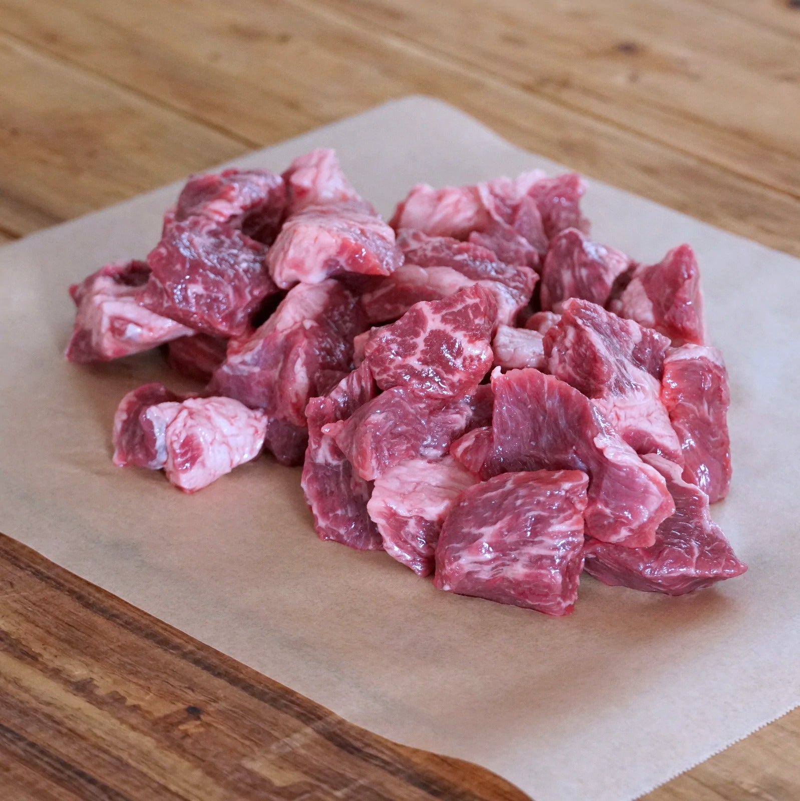 グレインフェッドビーフ 牛肉 角切り 煮込み・カレー・シチュー用 ニュージーランド産 (300g) ホライズンファームズ