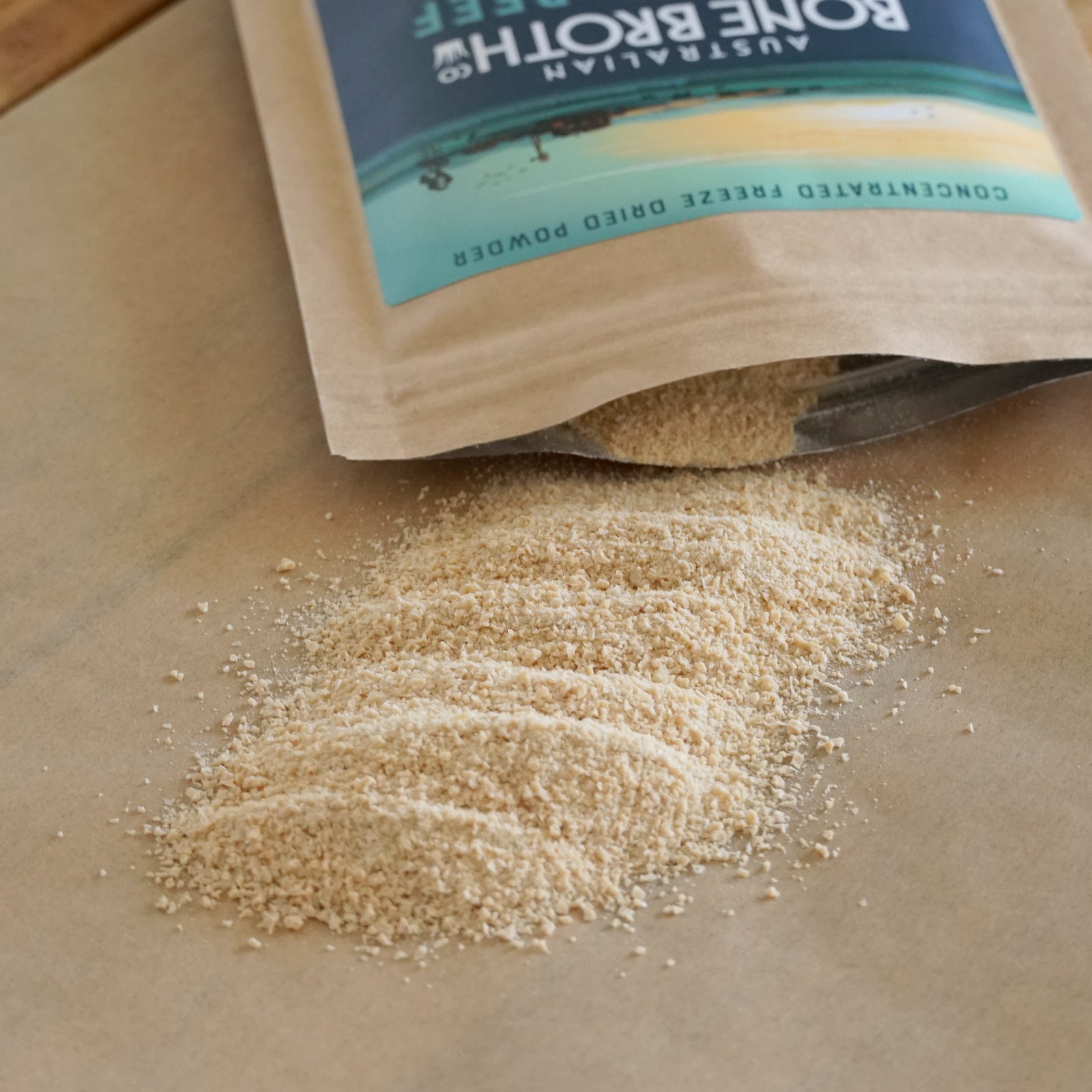 無添加 グラスフェッド ビーフ ボーンブロス スープ パウダー 粉末タイプ 牧草牛 保存料不使用 (100g・30杯分) ホライズンファームズ
